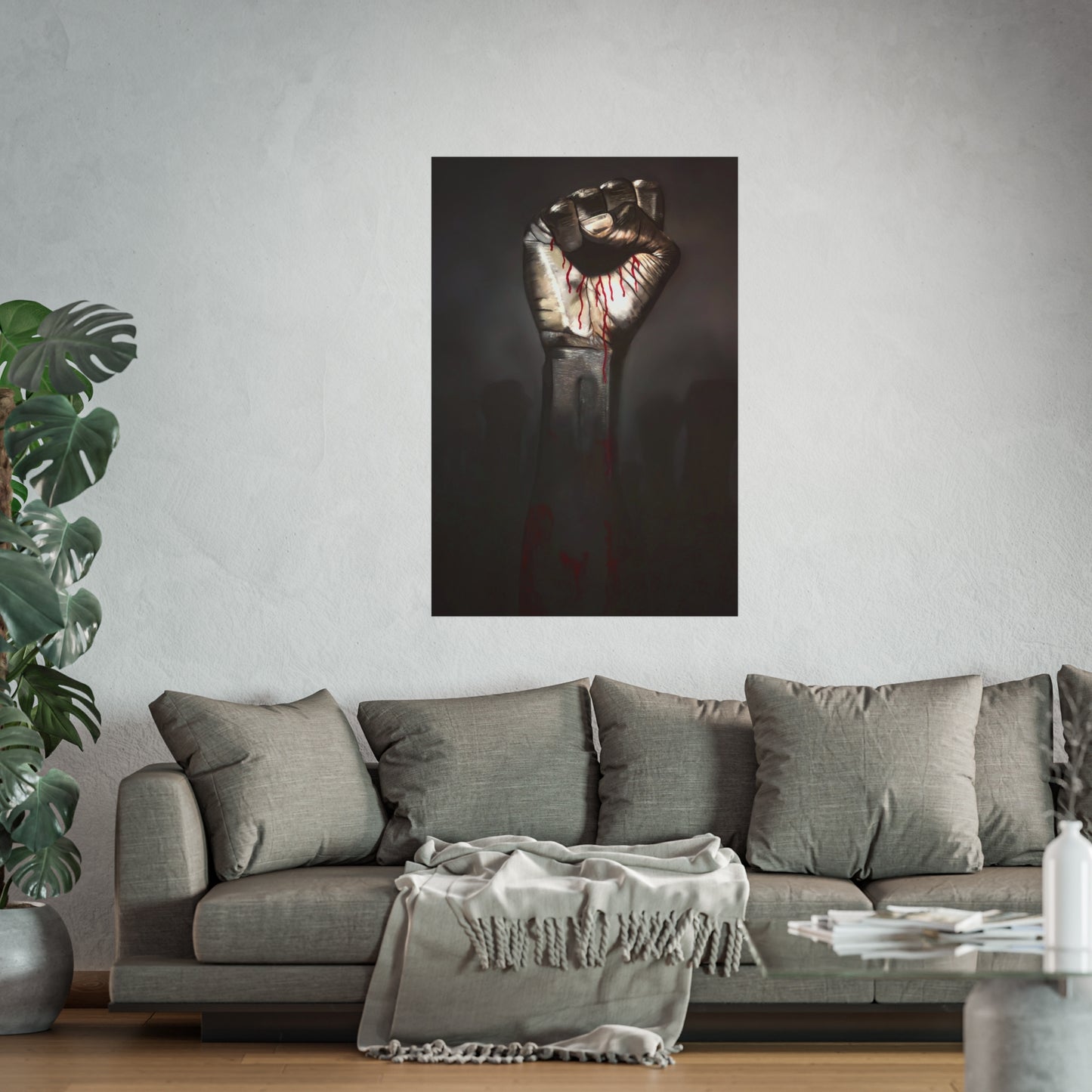 Empowering Fine Art Poster, Social Justice Wall Art, Modern Home Decor, Inspirational Artwork, Unique Gift Idea