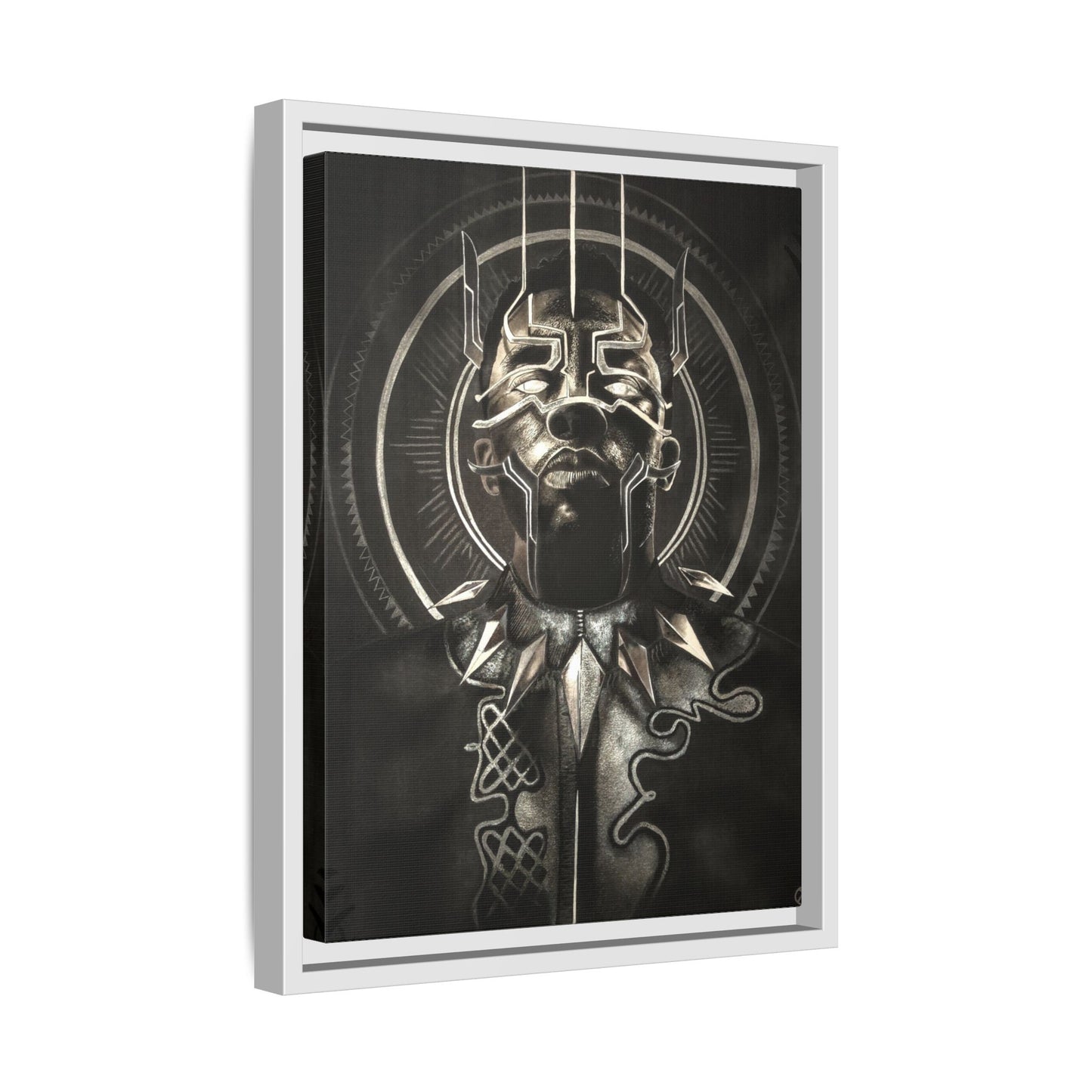 Matte Canvas, Framed (Multi-color)