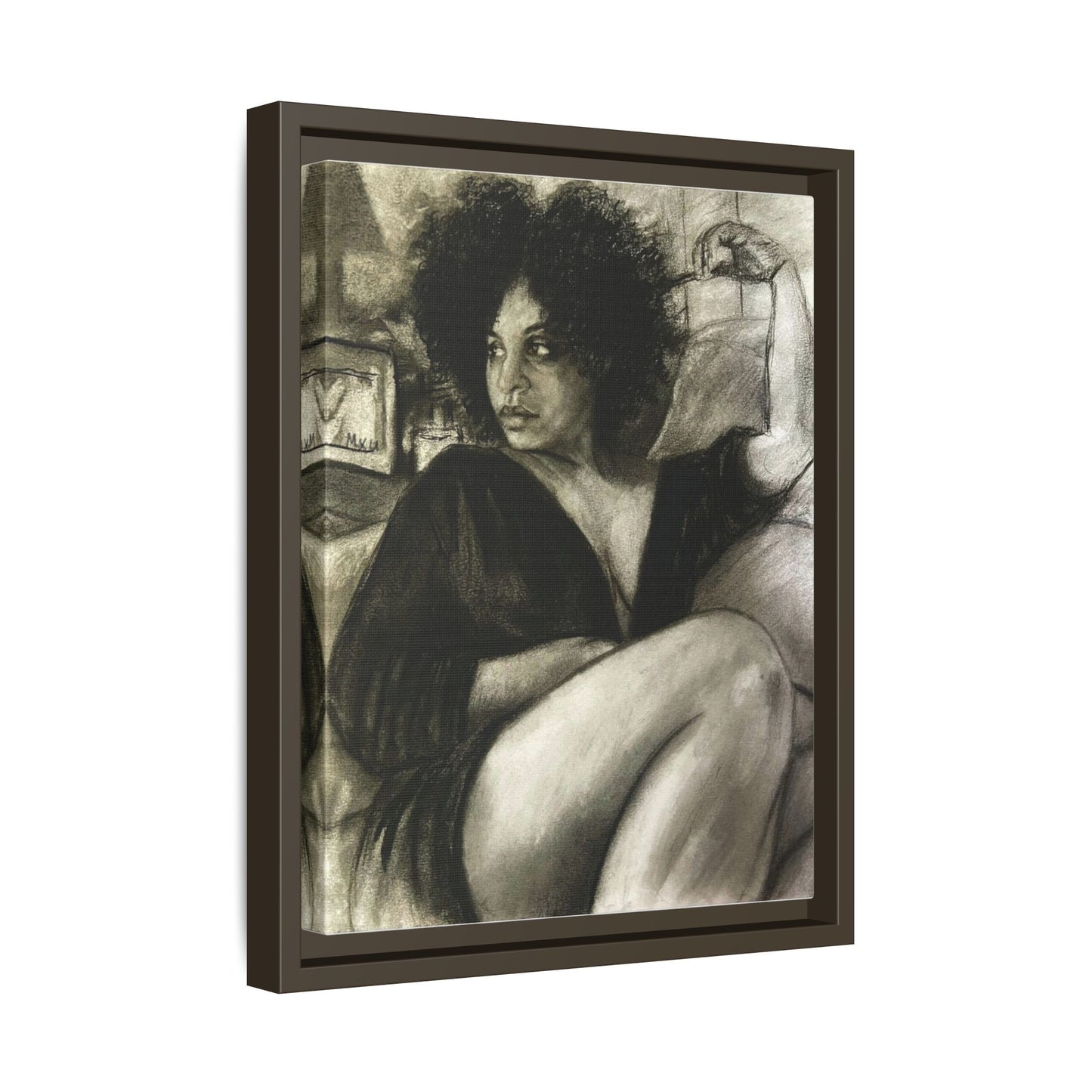 Original Artwork Elegant woman on Canvas