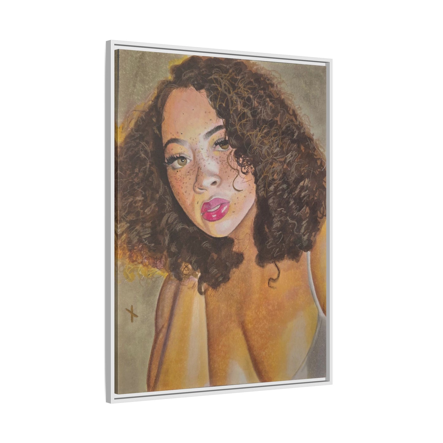 Matte Canvas, Framed (Multi-color)