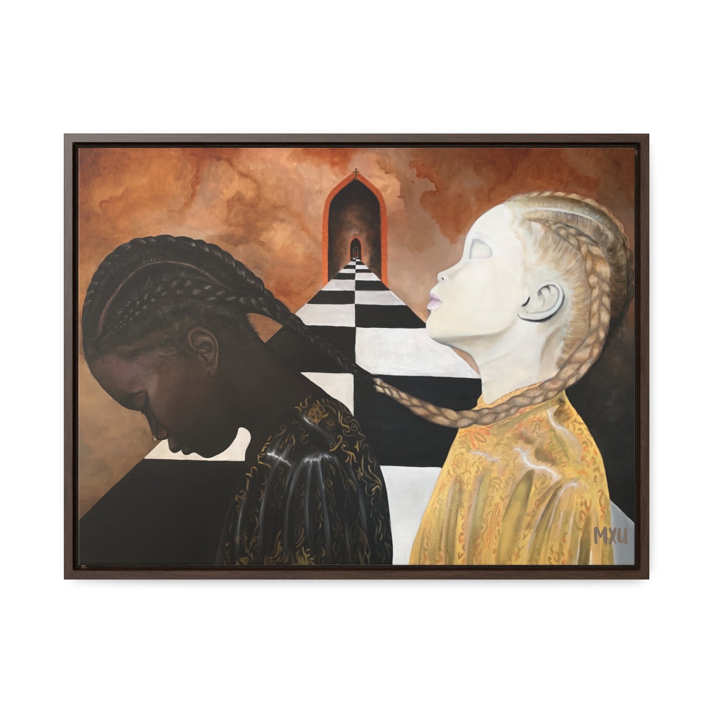 Tethered | Fine Art Collectable | Framed Canvas Print