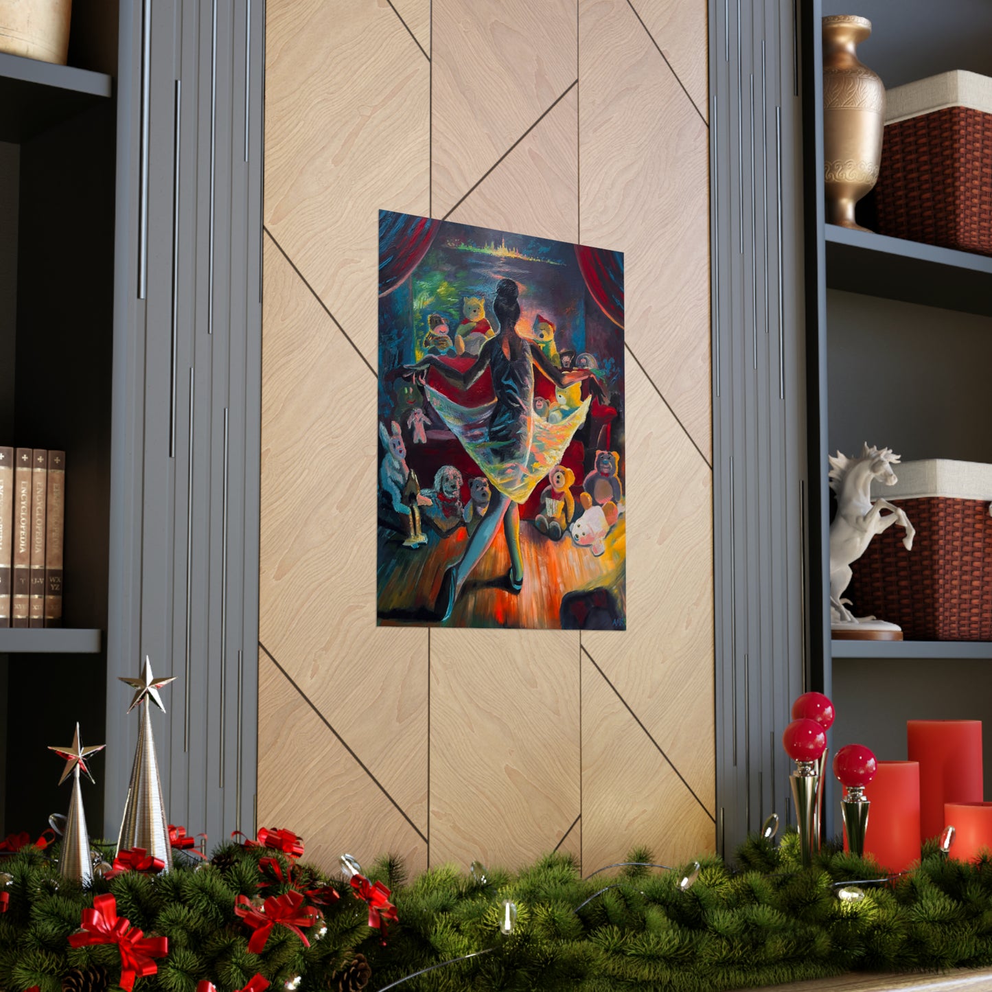 Ballerina Painting | Star of the Show | Matte Vertical Posters