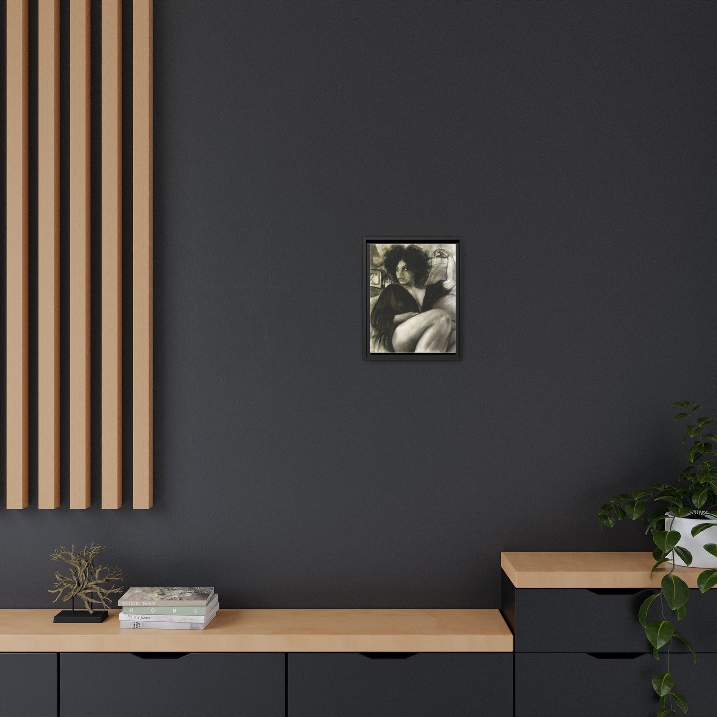 Original Artwork Elegant woman on Canvas