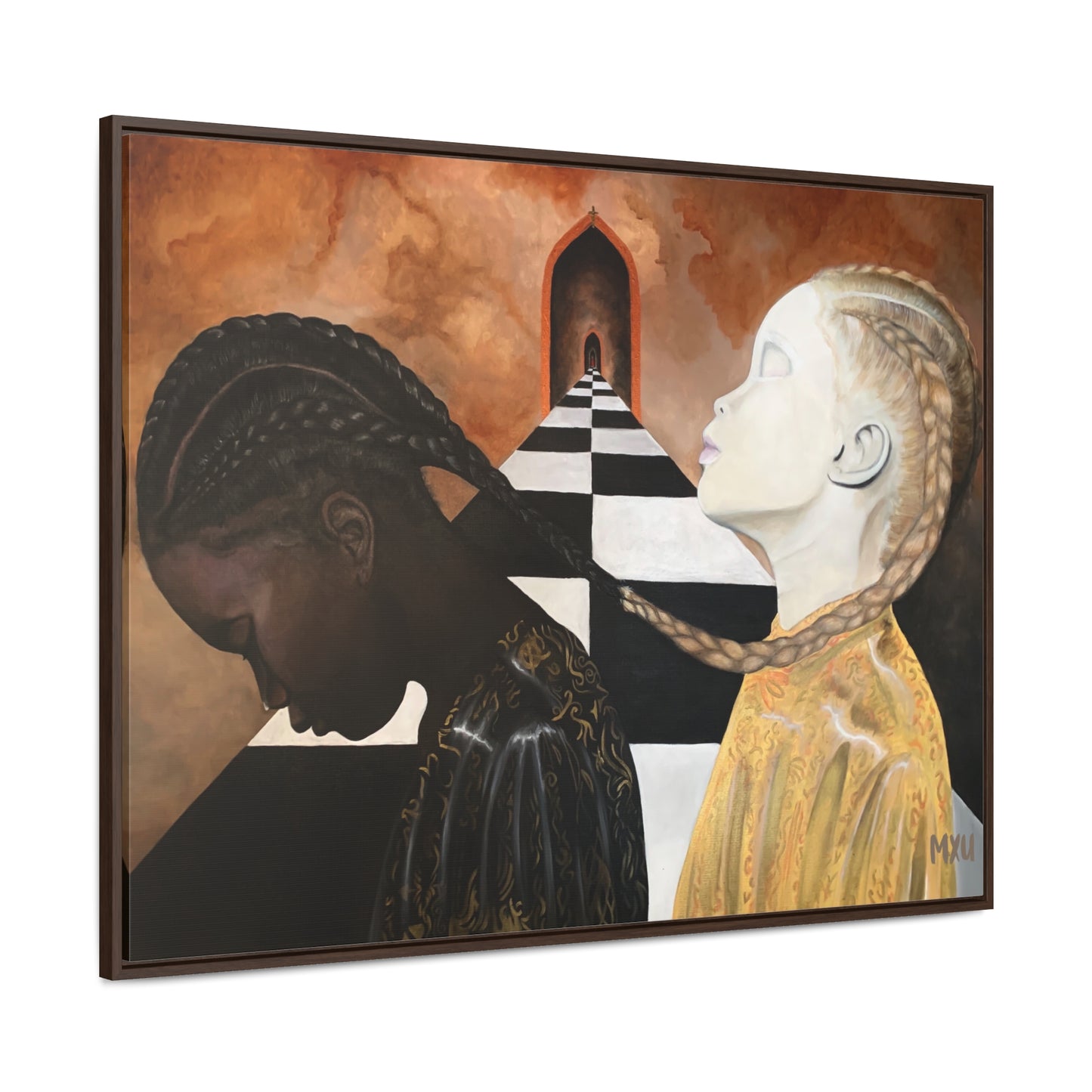 Tethered | Fine Art Collectable | Framed Canvas Print