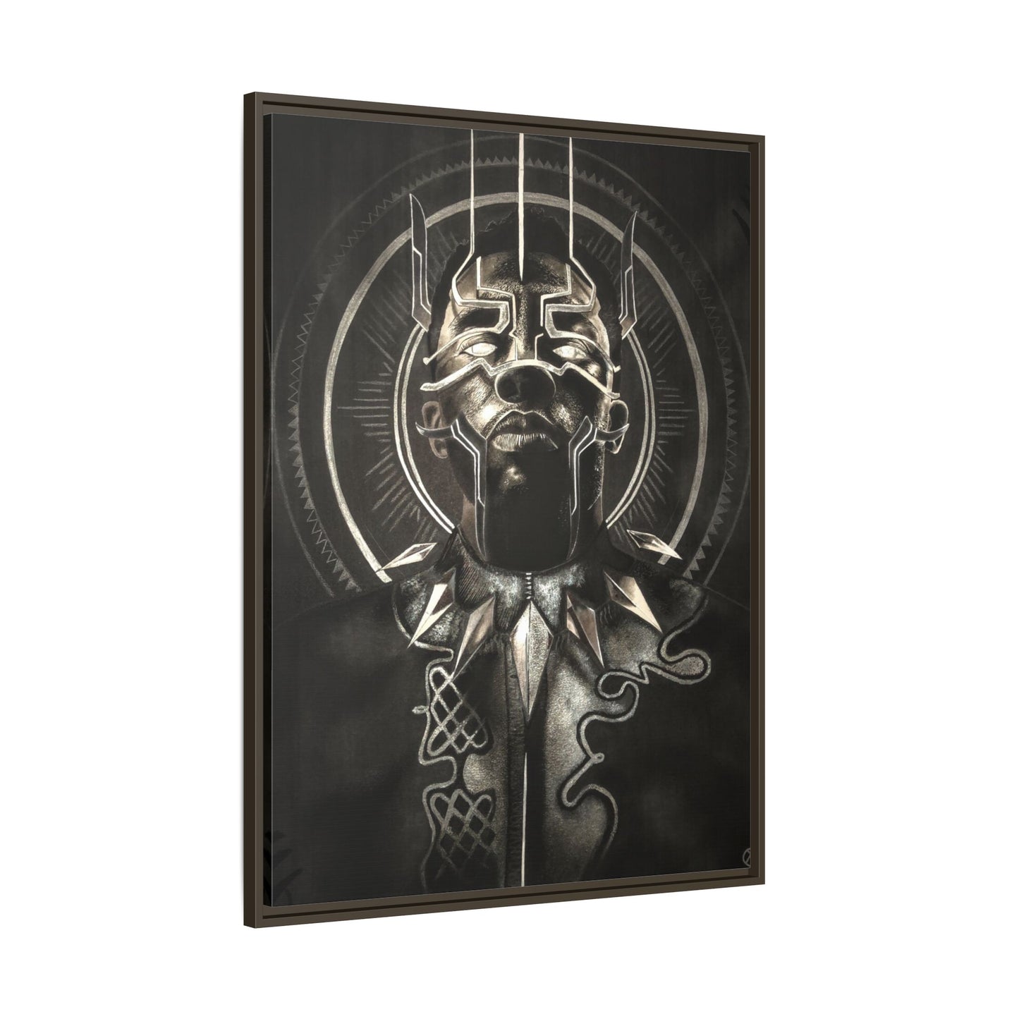 Matte Canvas, Framed (Multi-color)