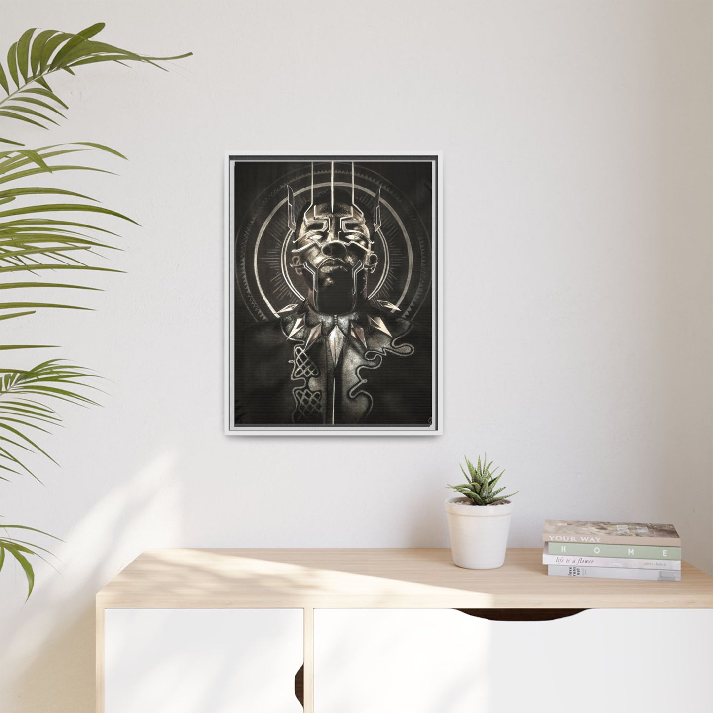 Matte Canvas, Framed (Multi-color)