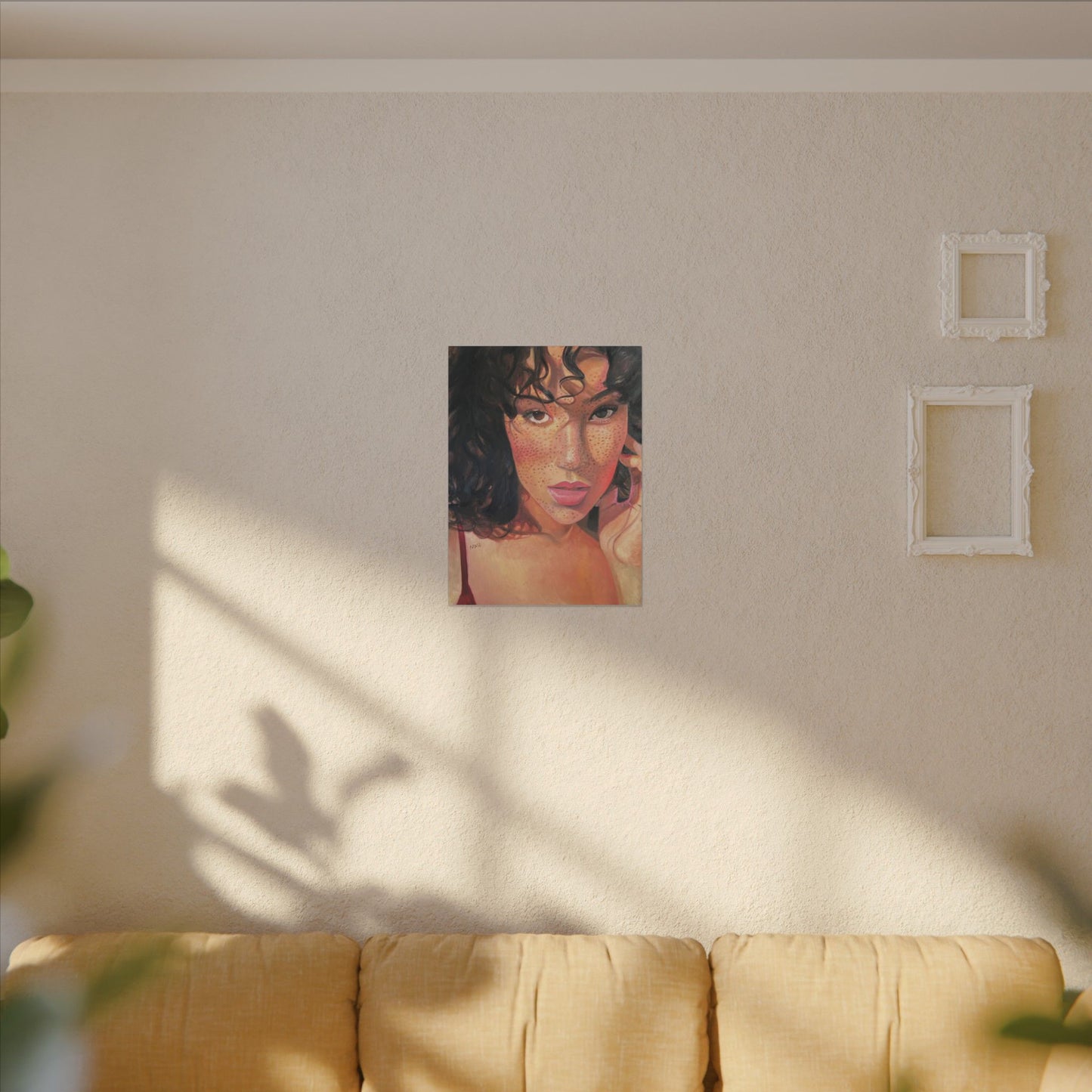 Canvas Wall Art - Beautiful Portrait, Home Décor, Gift for Her, Modern Artwork, Feminine Art