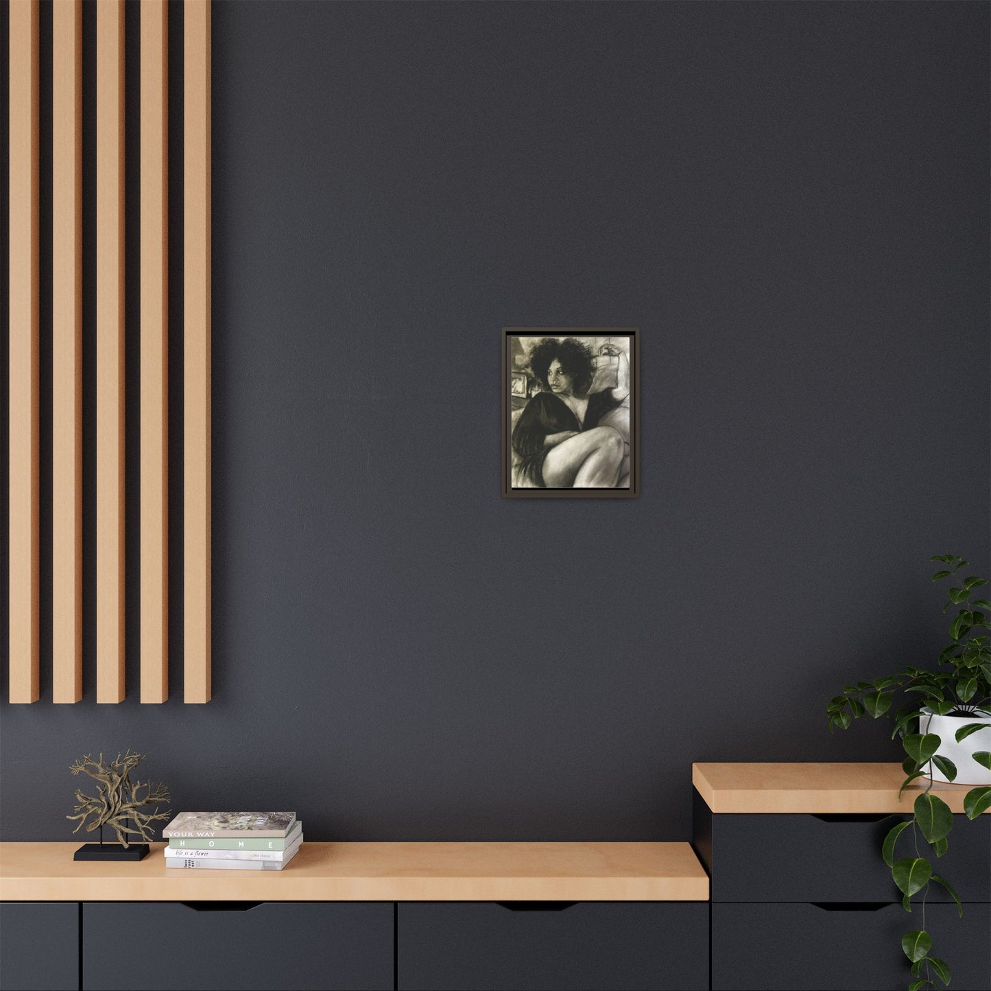 Original Artwork Elegant woman on Canvas
