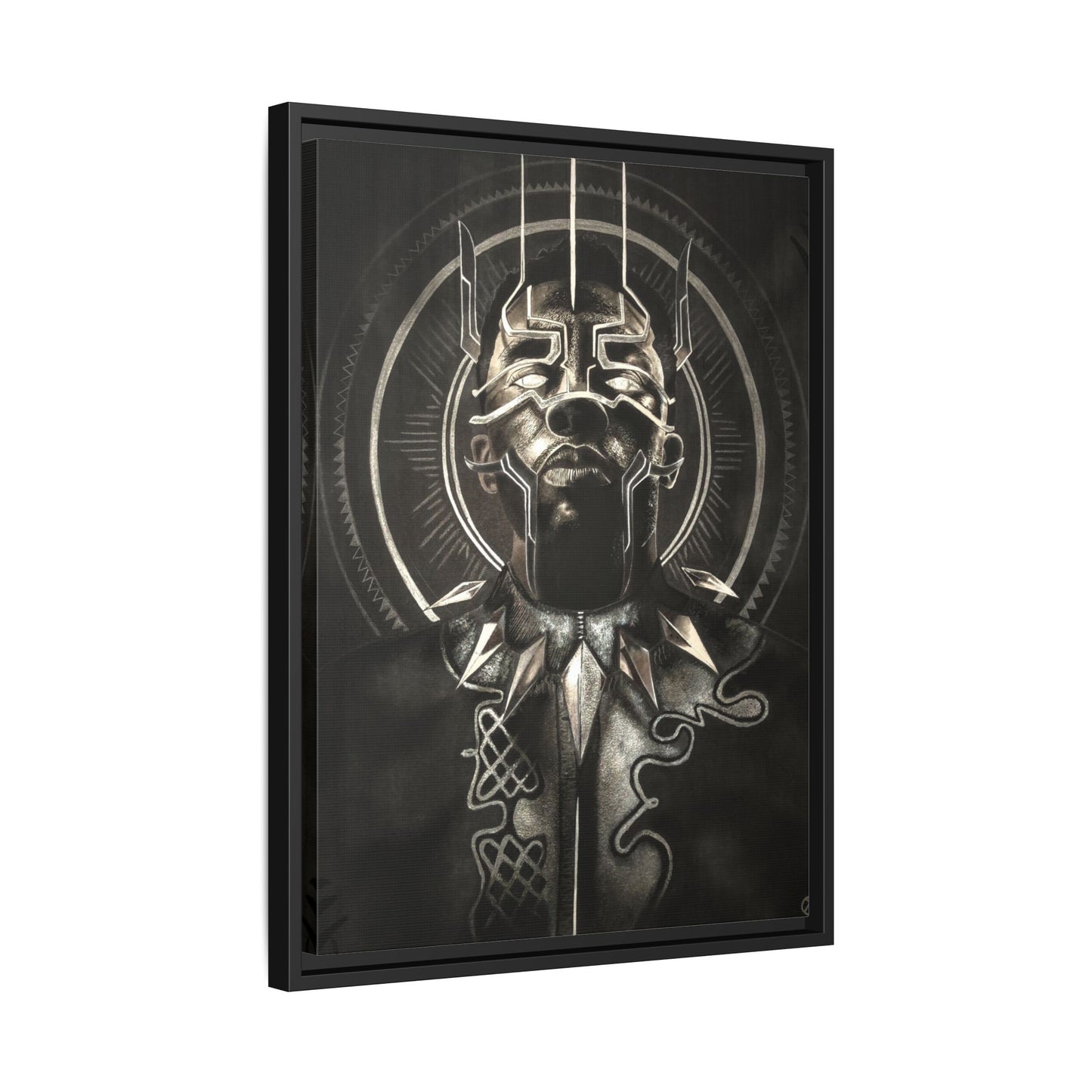 Matte Canvas, Framed (Multi-color)