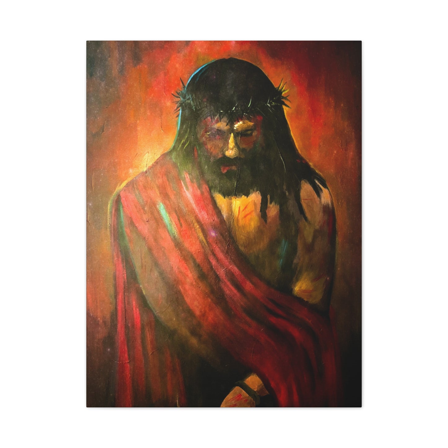 “KING of kings” Canvas Stretched, 0.75"