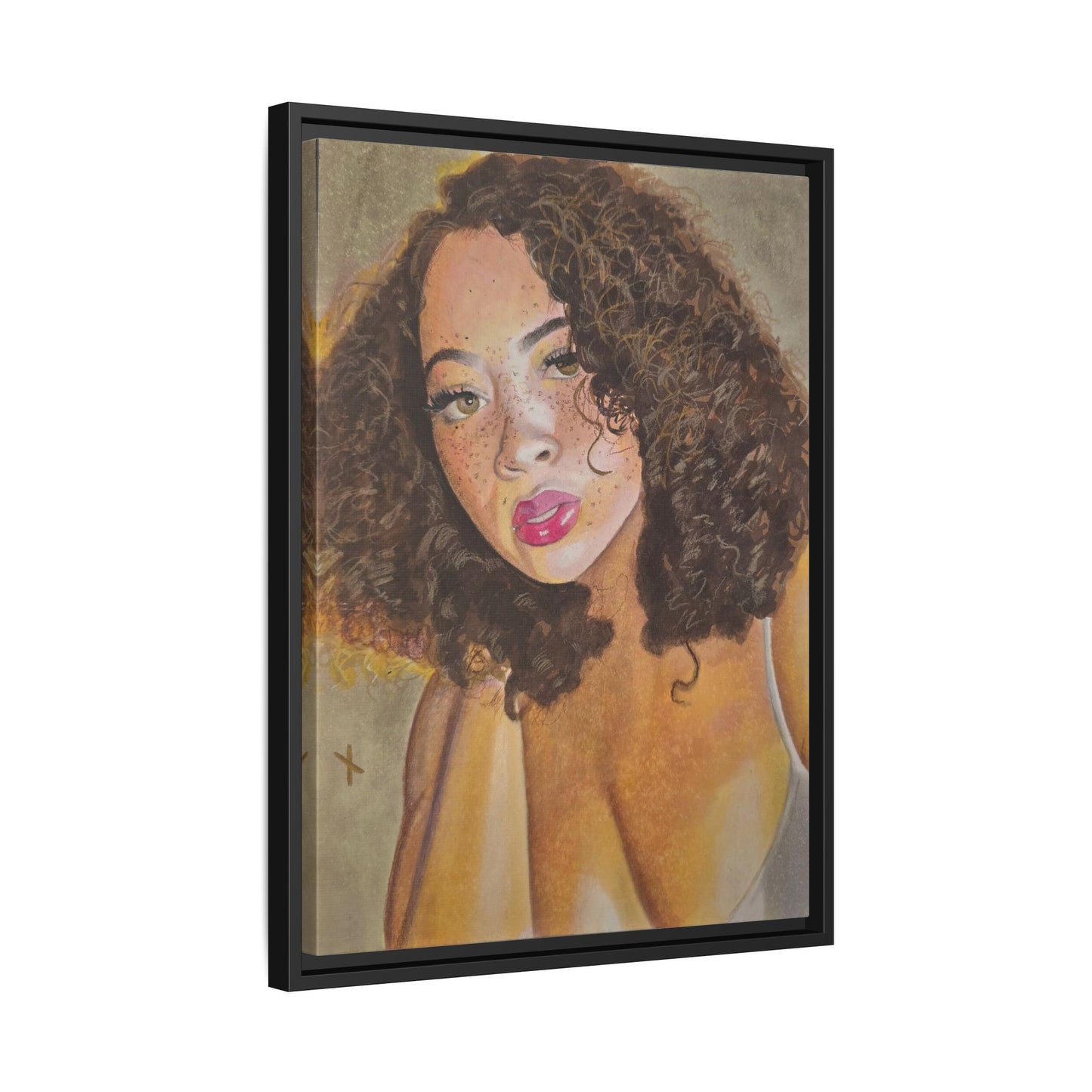 Matte Canvas, Framed (Multi-color)
