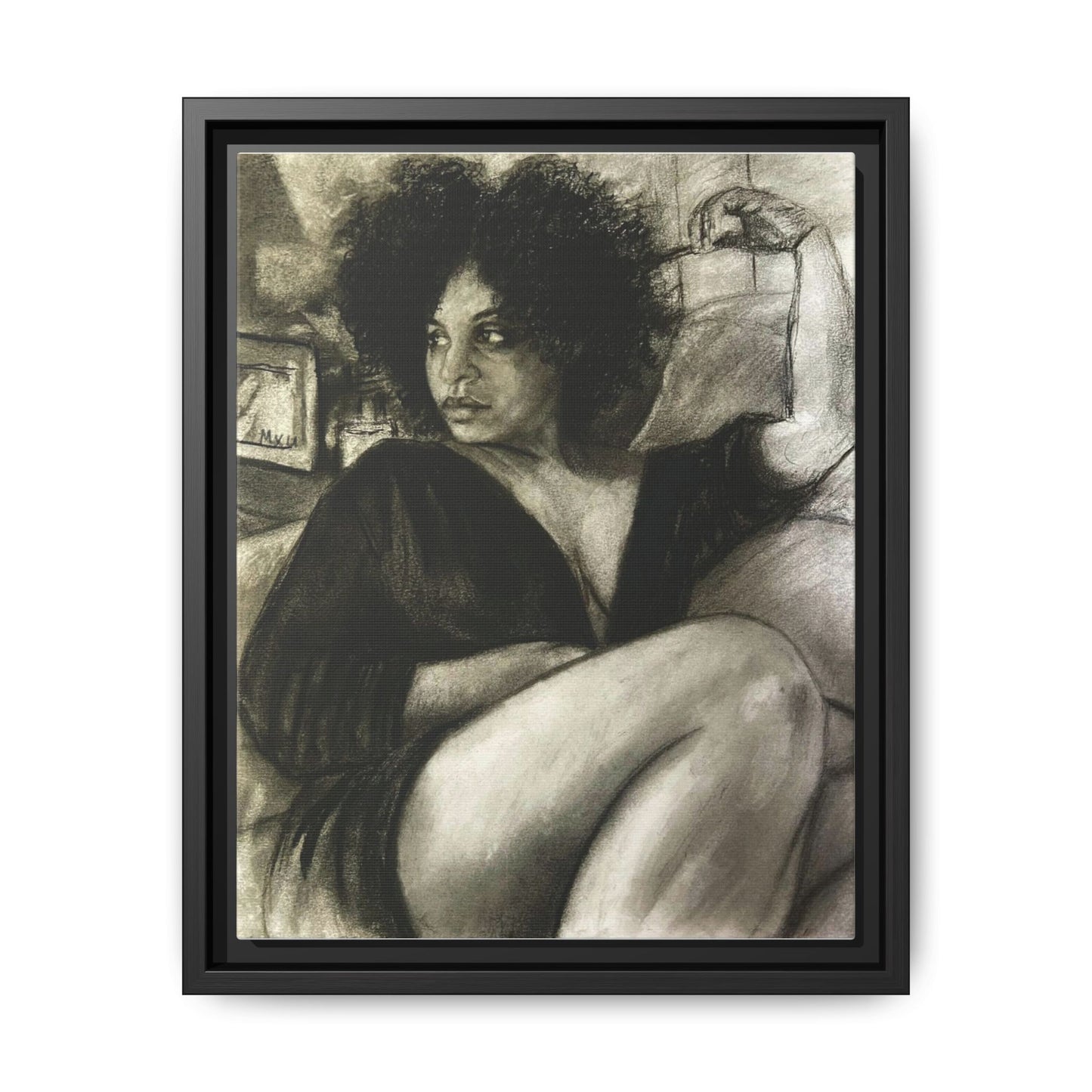 Original Artwork Elegant woman on Canvas