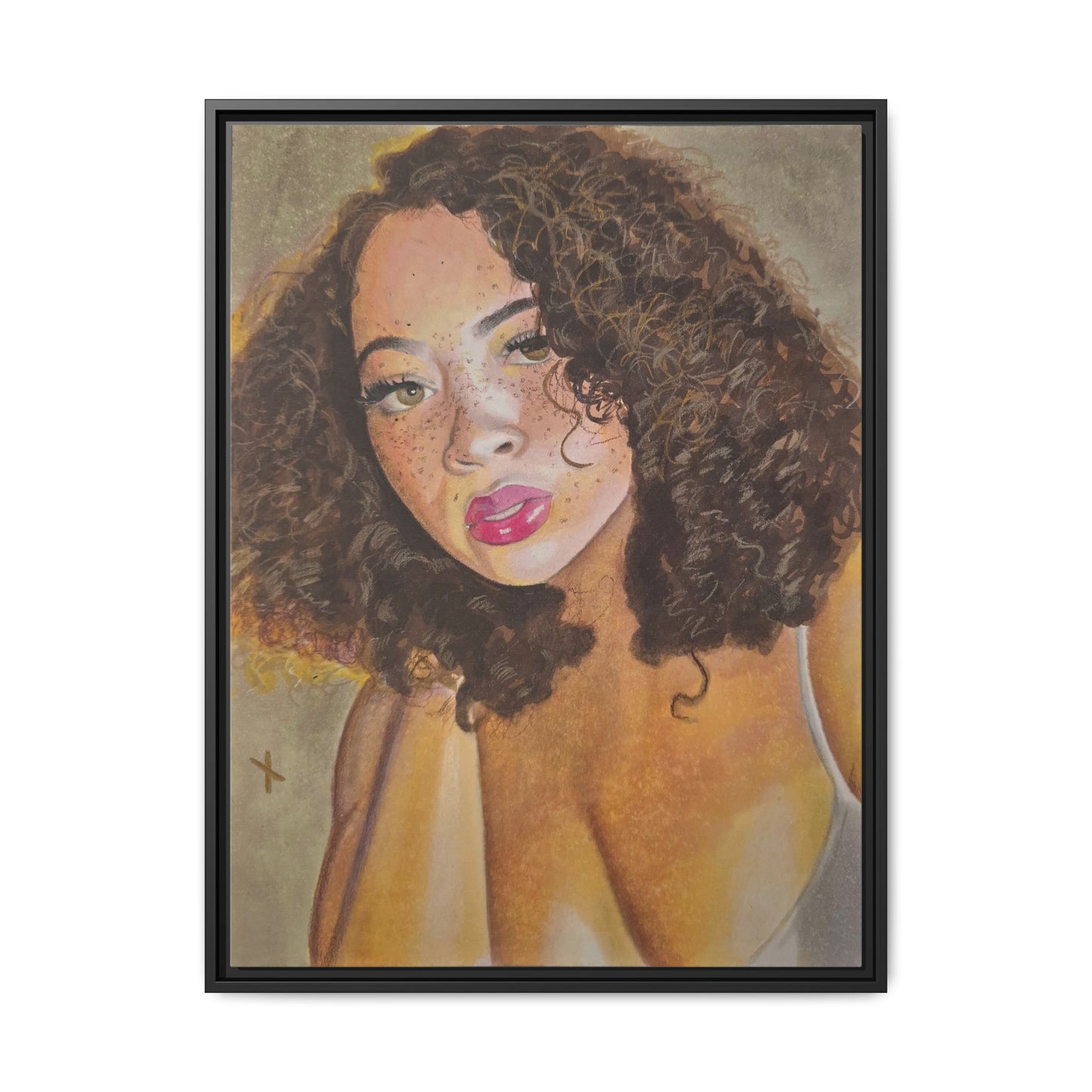 Matte Canvas, Framed (Multi-color)