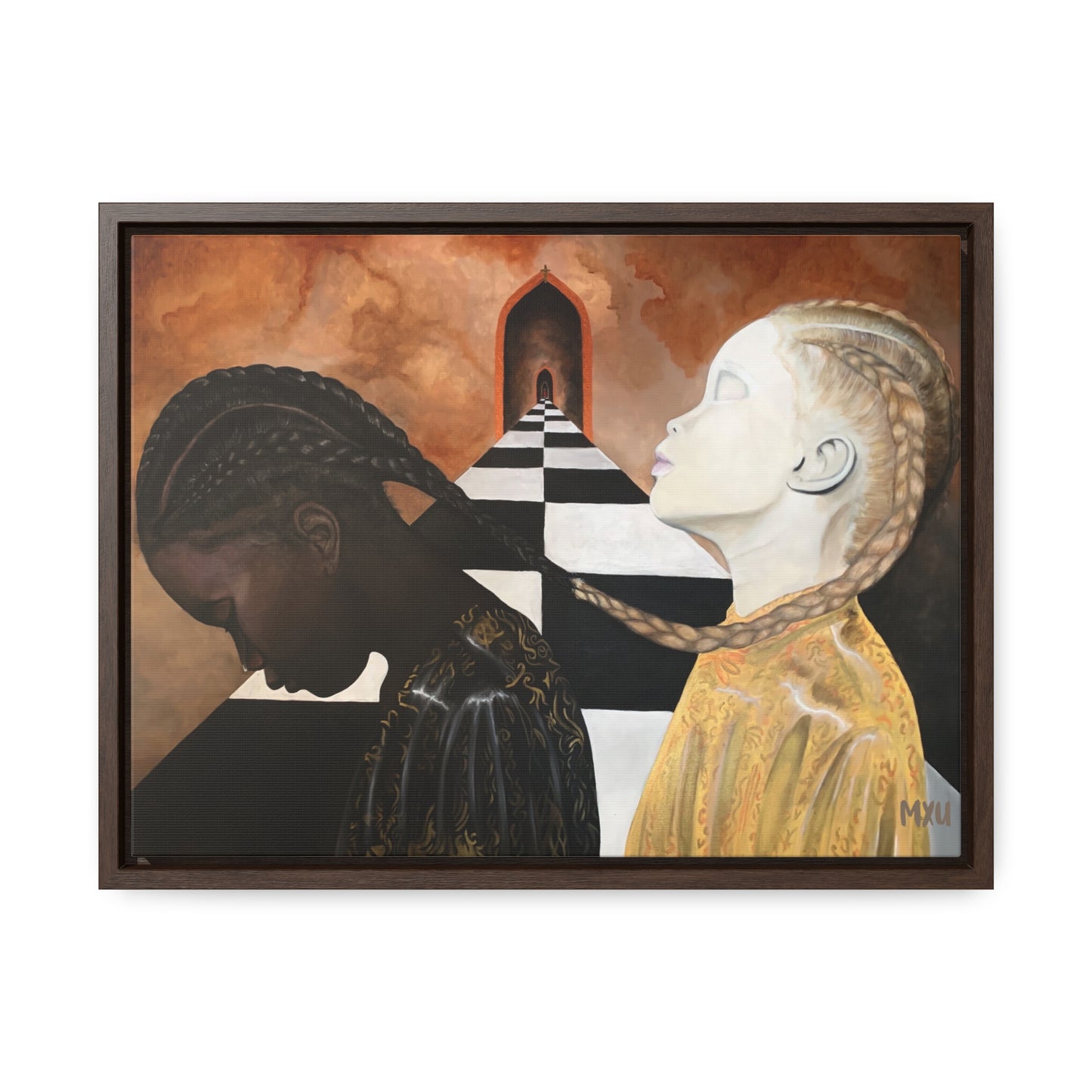 Tethered | Fine Art Collectable | Framed Canvas Print