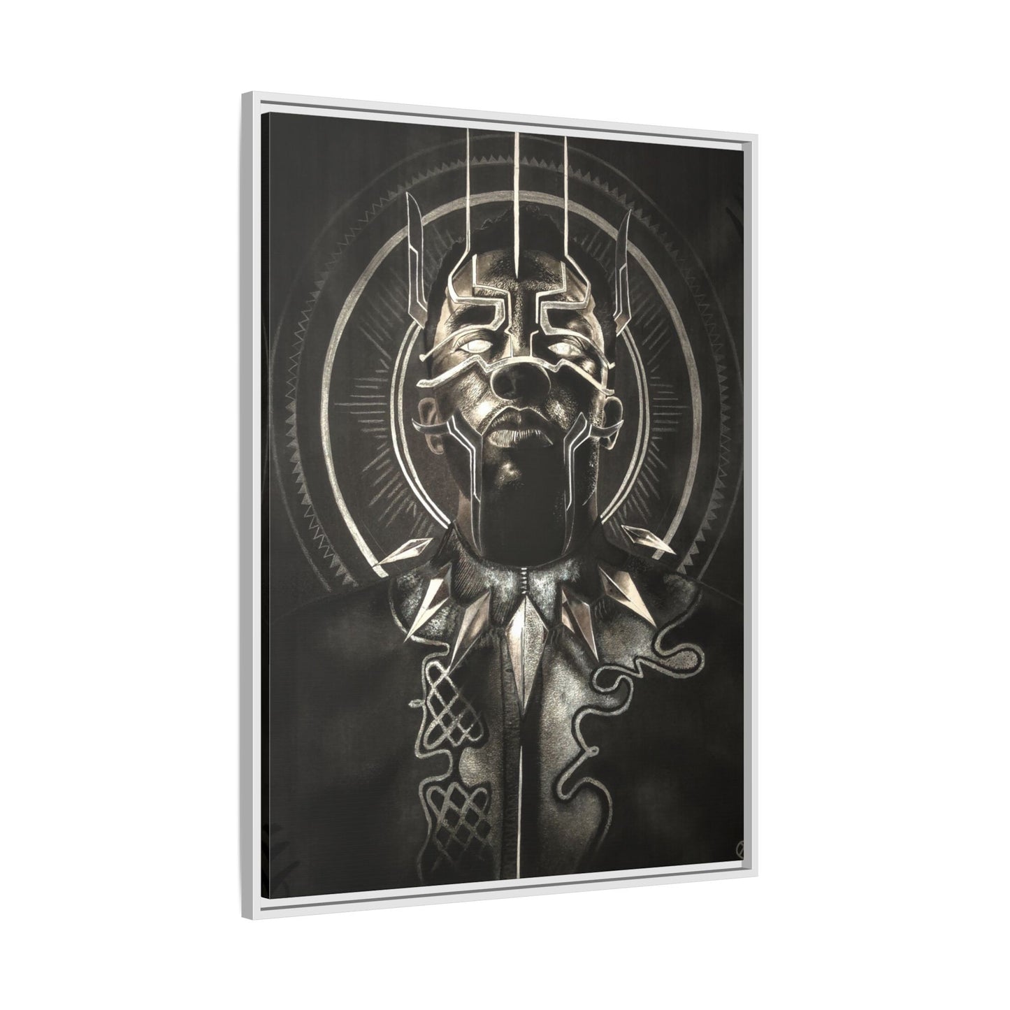 Matte Canvas, Framed (Multi-color)