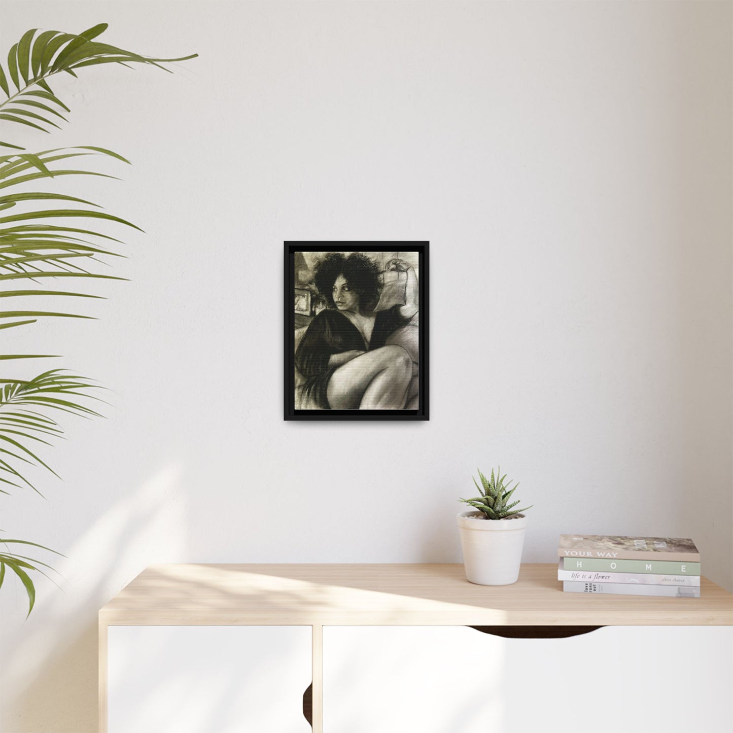 Original Artwork Elegant woman on Canvas