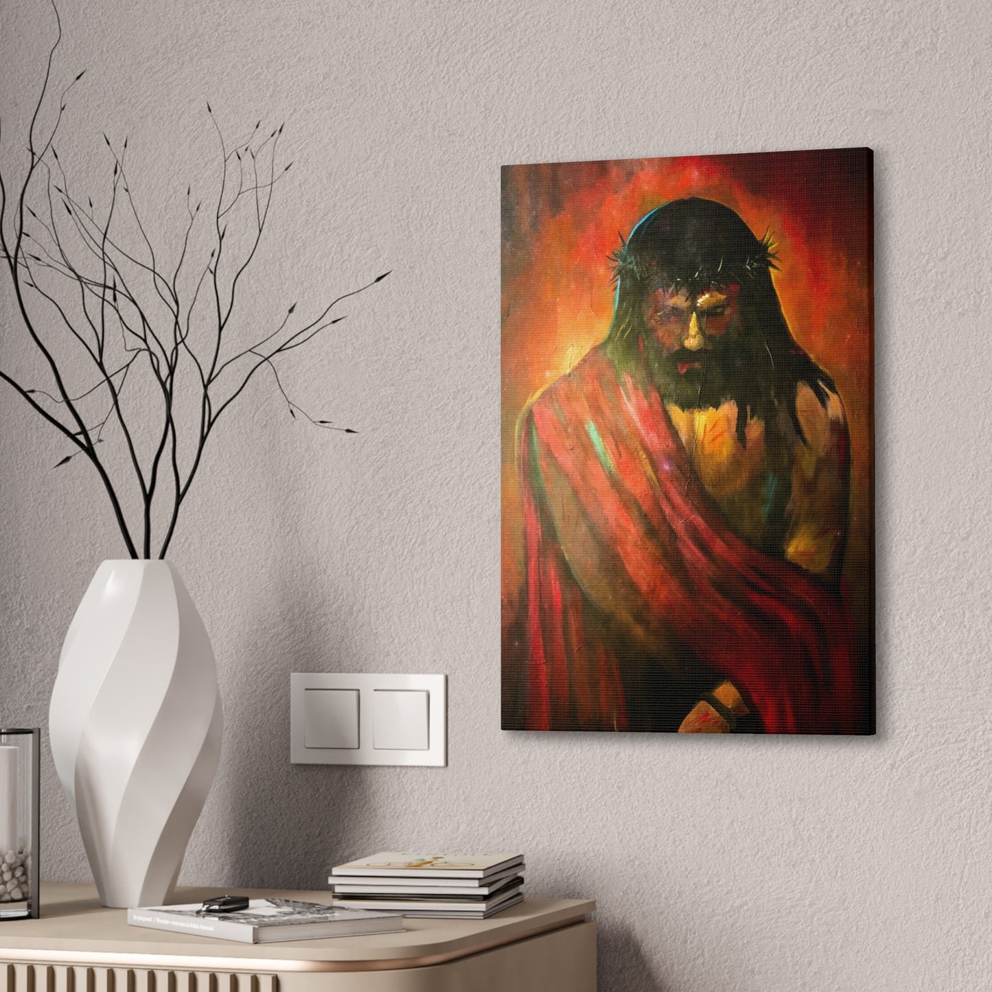 “KING of kings” Canvas Stretched, 0.75"