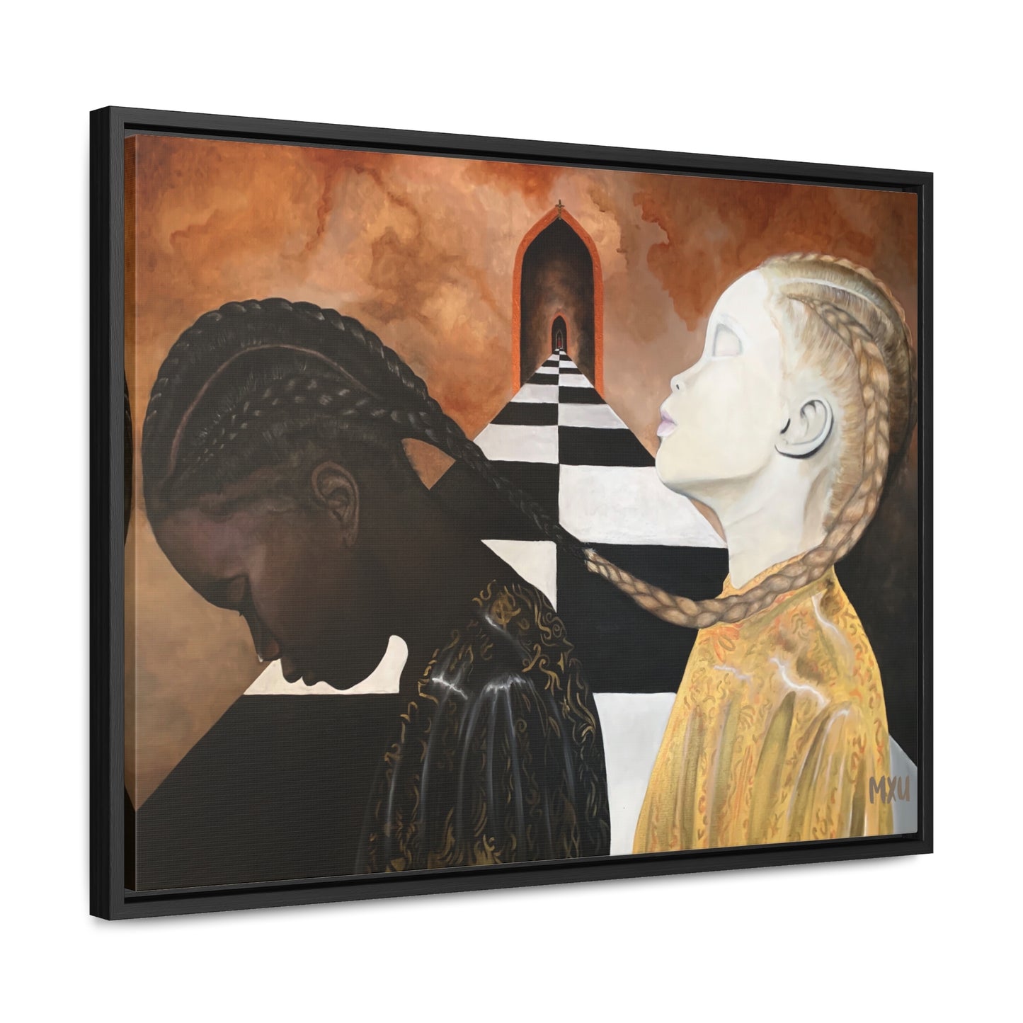 Tethered | Fine Art Collectable | Framed Canvas Print