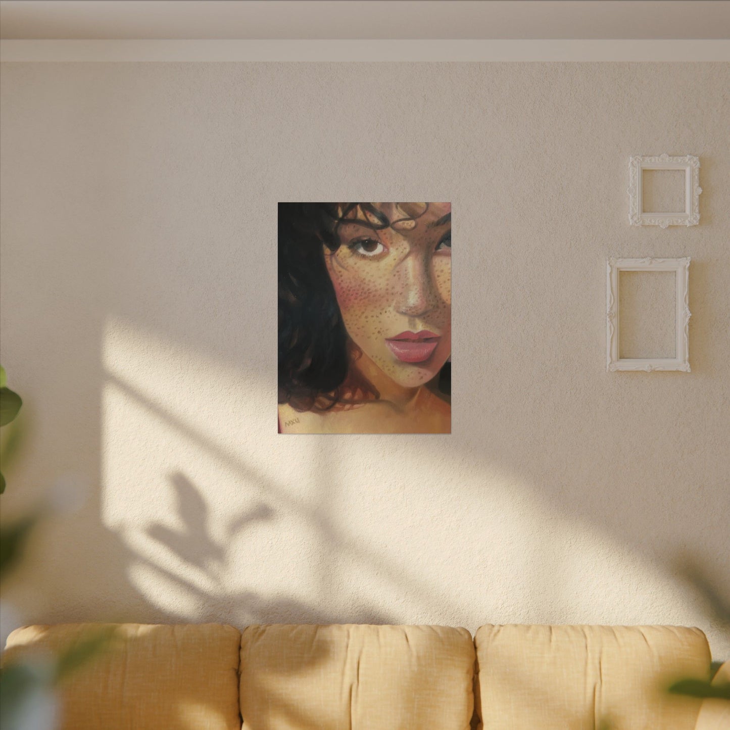 Canvas Wall Art - Beautiful Portrait, Home Décor, Gift for Her, Modern Artwork, Feminine Art