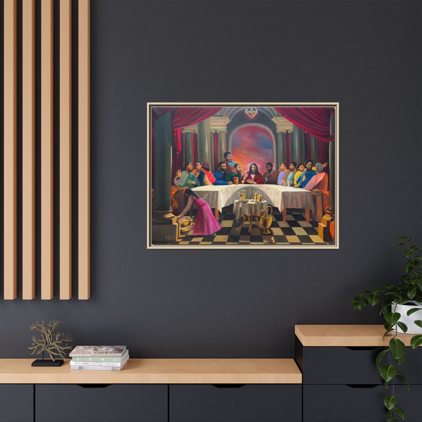 Last Supper Painting on Canvas print