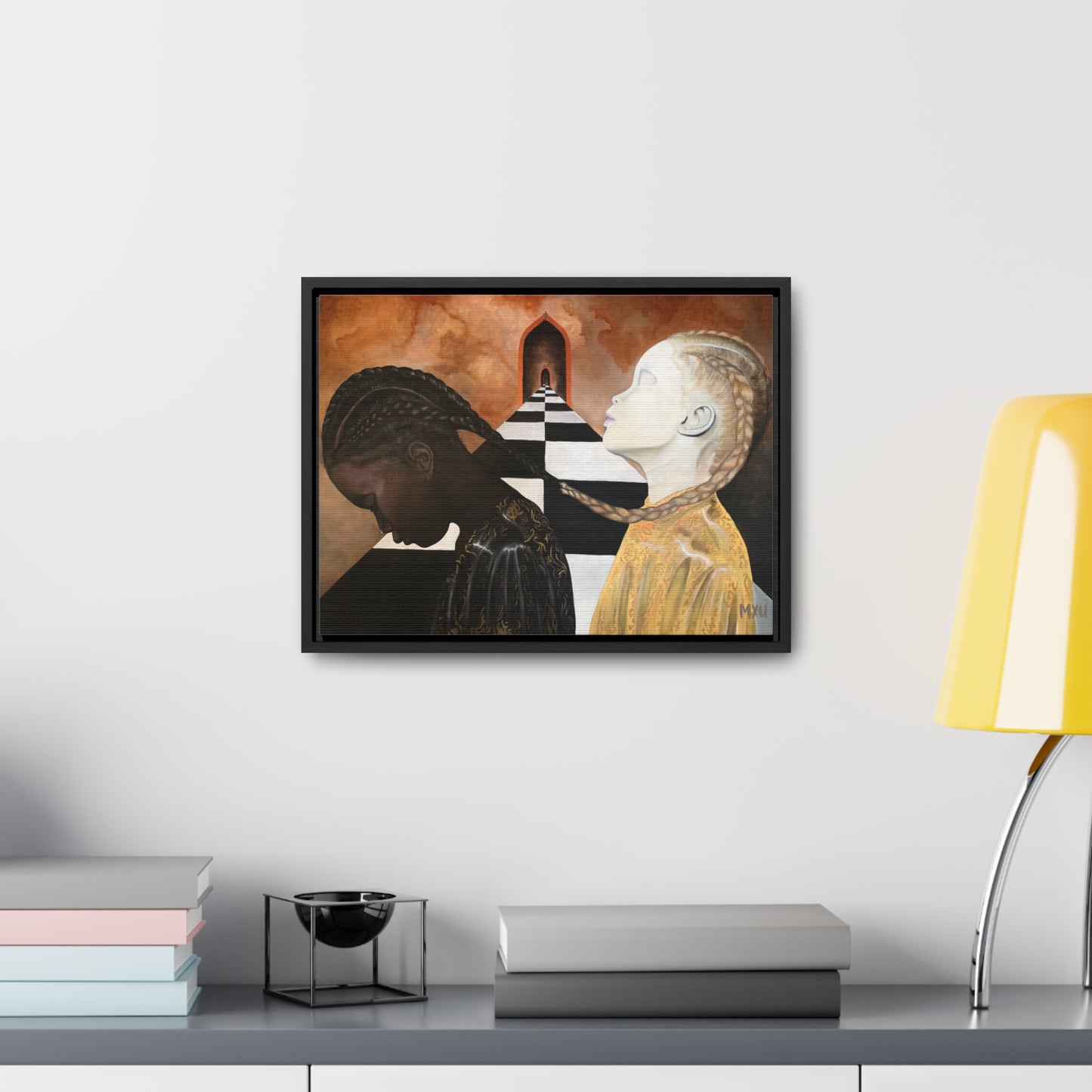 Tethered | Fine Art Collectable | Framed Canvas Print