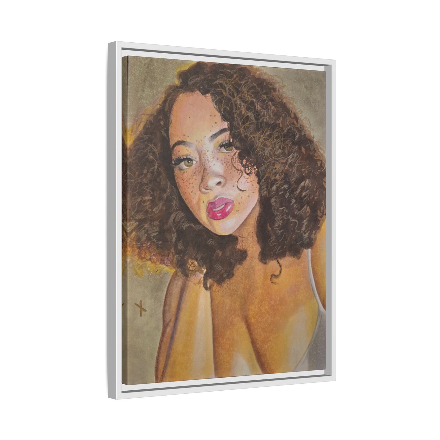 Matte Canvas, Framed (Multi-color)