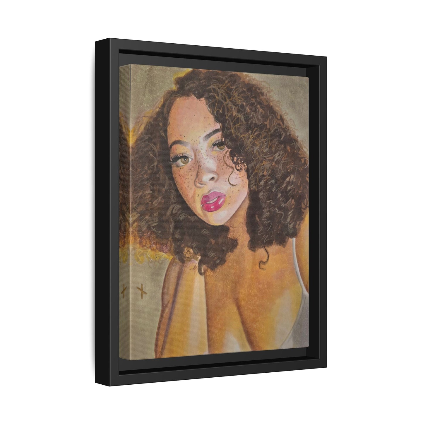 Matte Canvas, Framed (Multi-color)