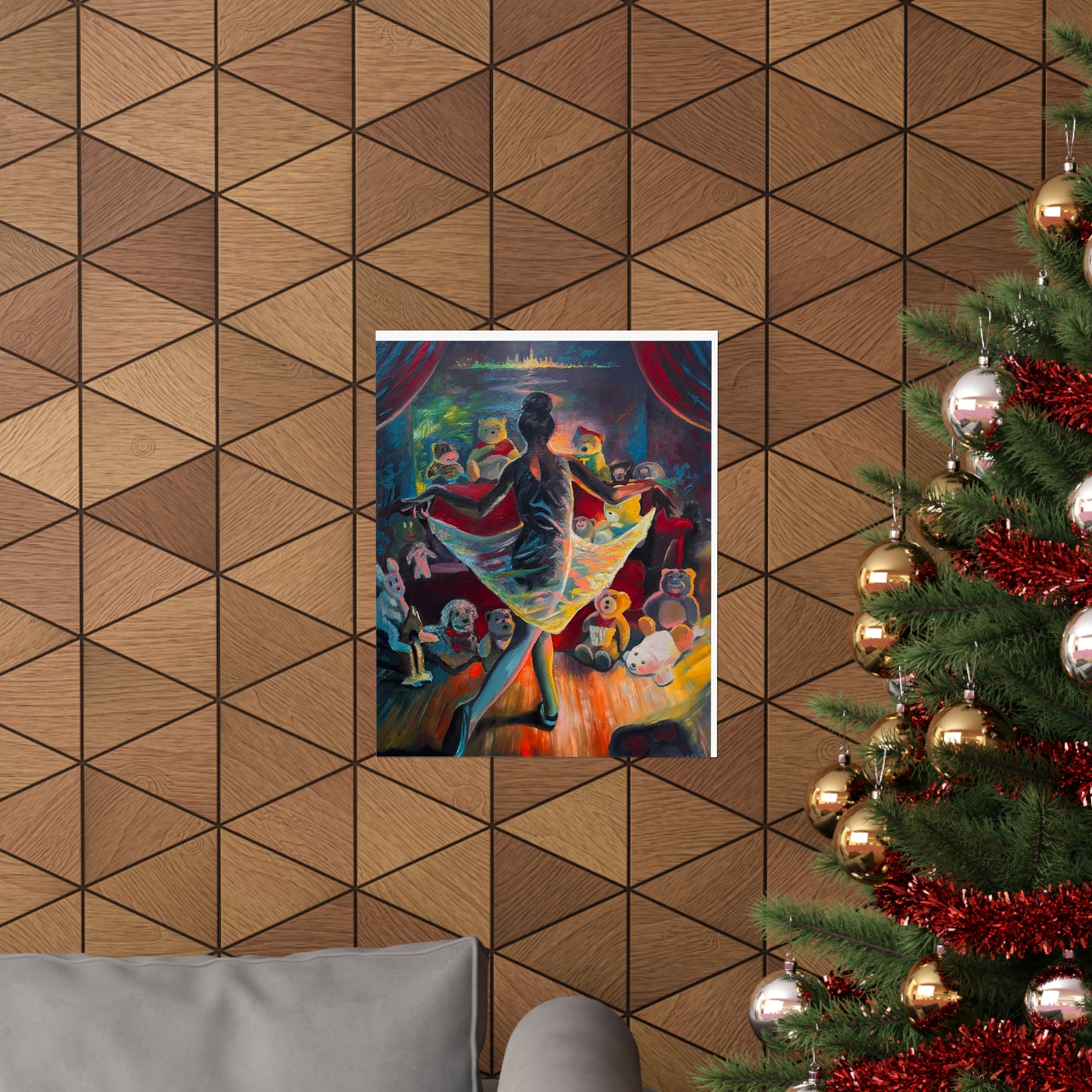 Ballerina Painting | Star of the Show | Matte Vertical Posters