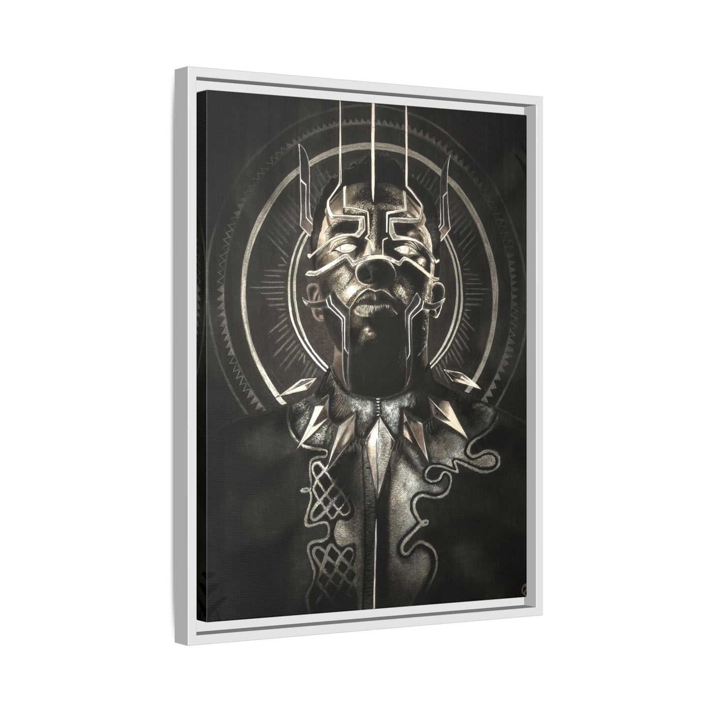 Matte Canvas, Framed (Multi-color)