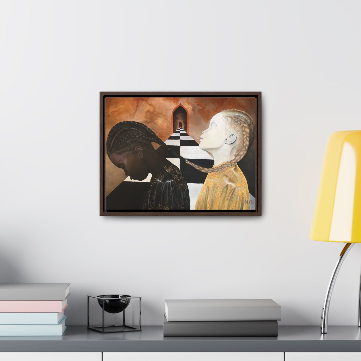 Tethered | Fine Art Collectable | Framed Canvas Print