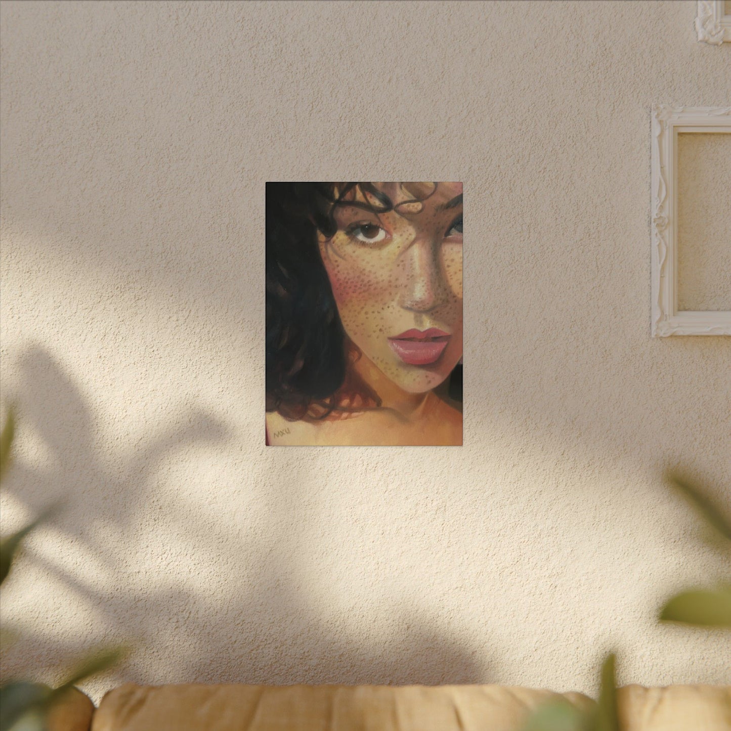 Canvas Wall Art - Beautiful Portrait, Home Décor, Gift for Her, Modern Artwork, Feminine Art