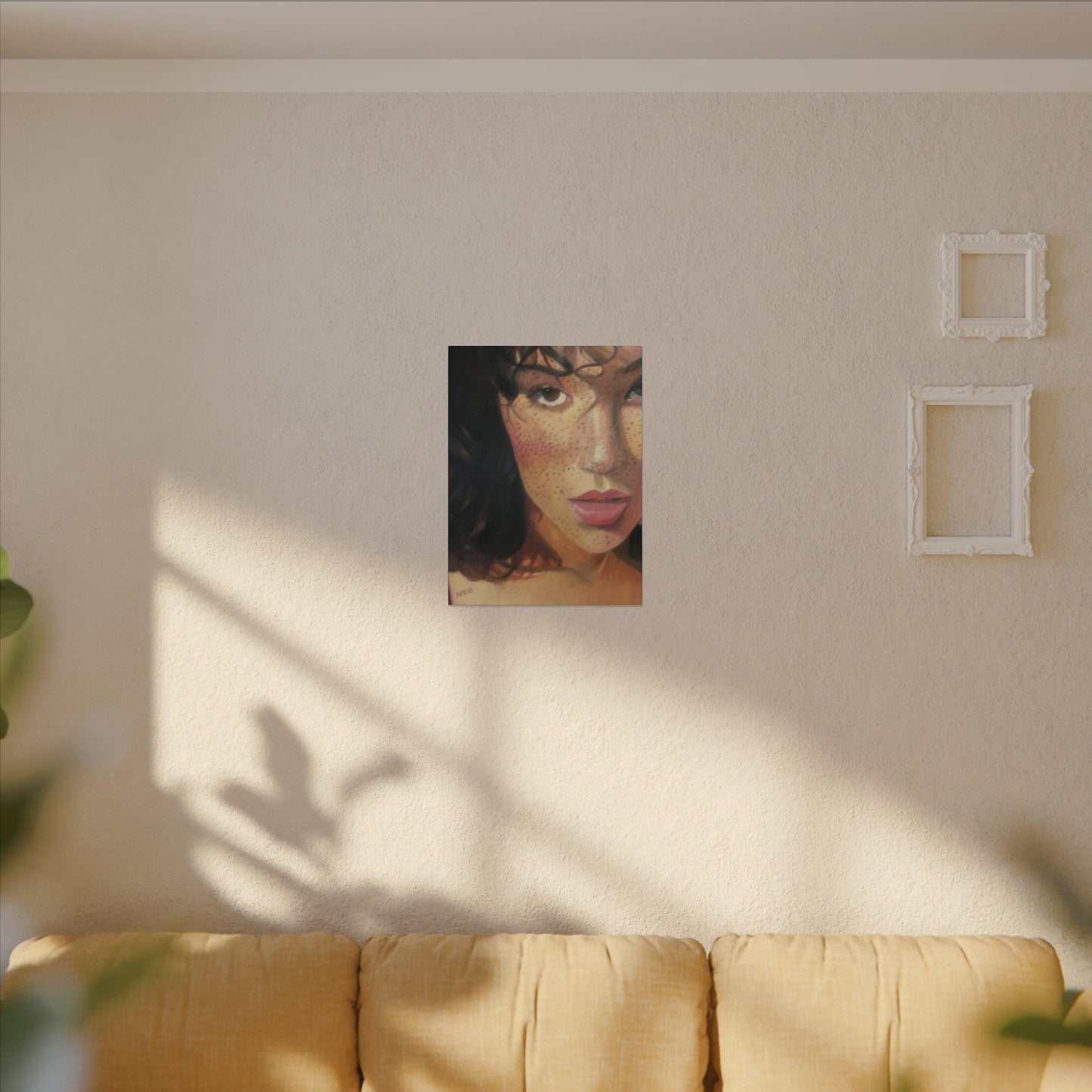 Canvas Wall Art - Beautiful Portrait, Home Décor, Gift for Her, Modern Artwork, Feminine Art
