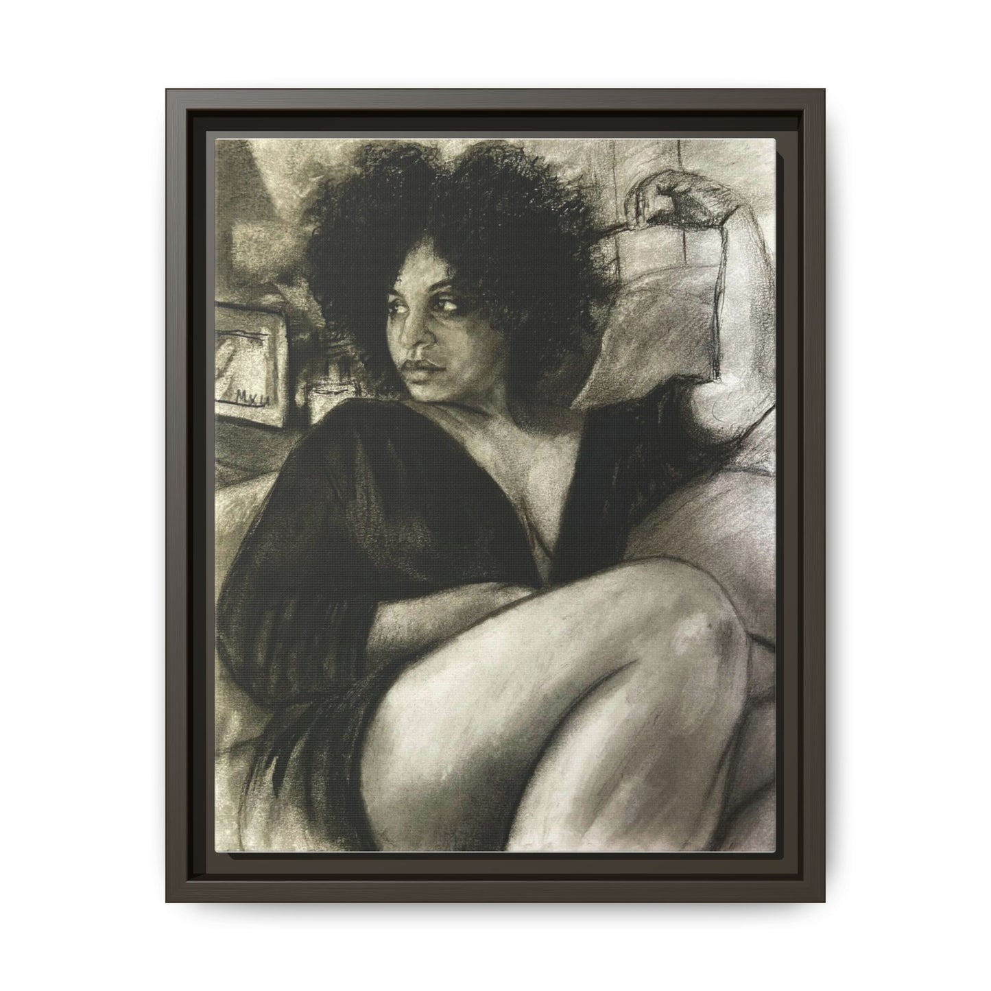 Original Artwork Elegant woman on Canvas