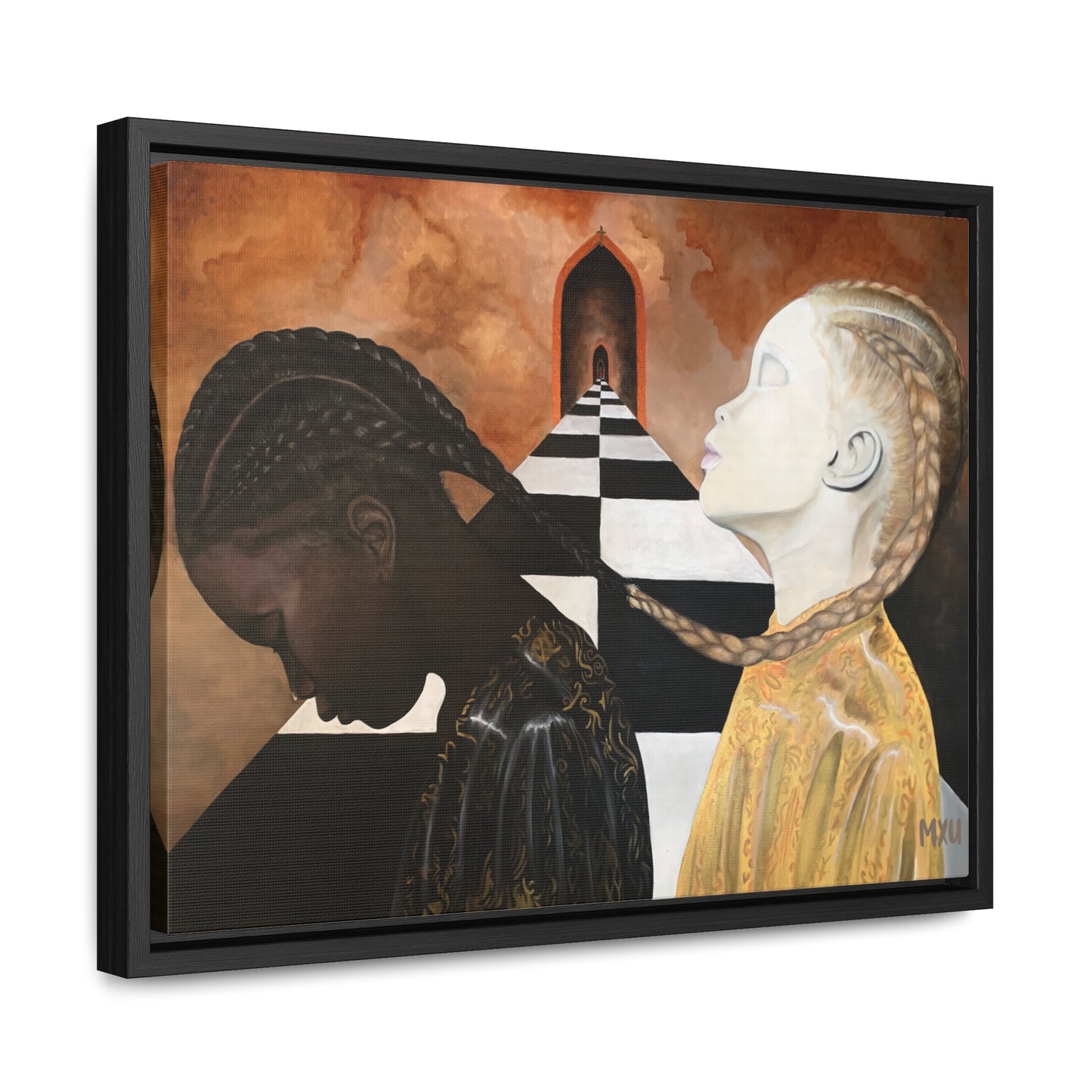 Tethered | Fine Art Collectable | Framed Canvas Print