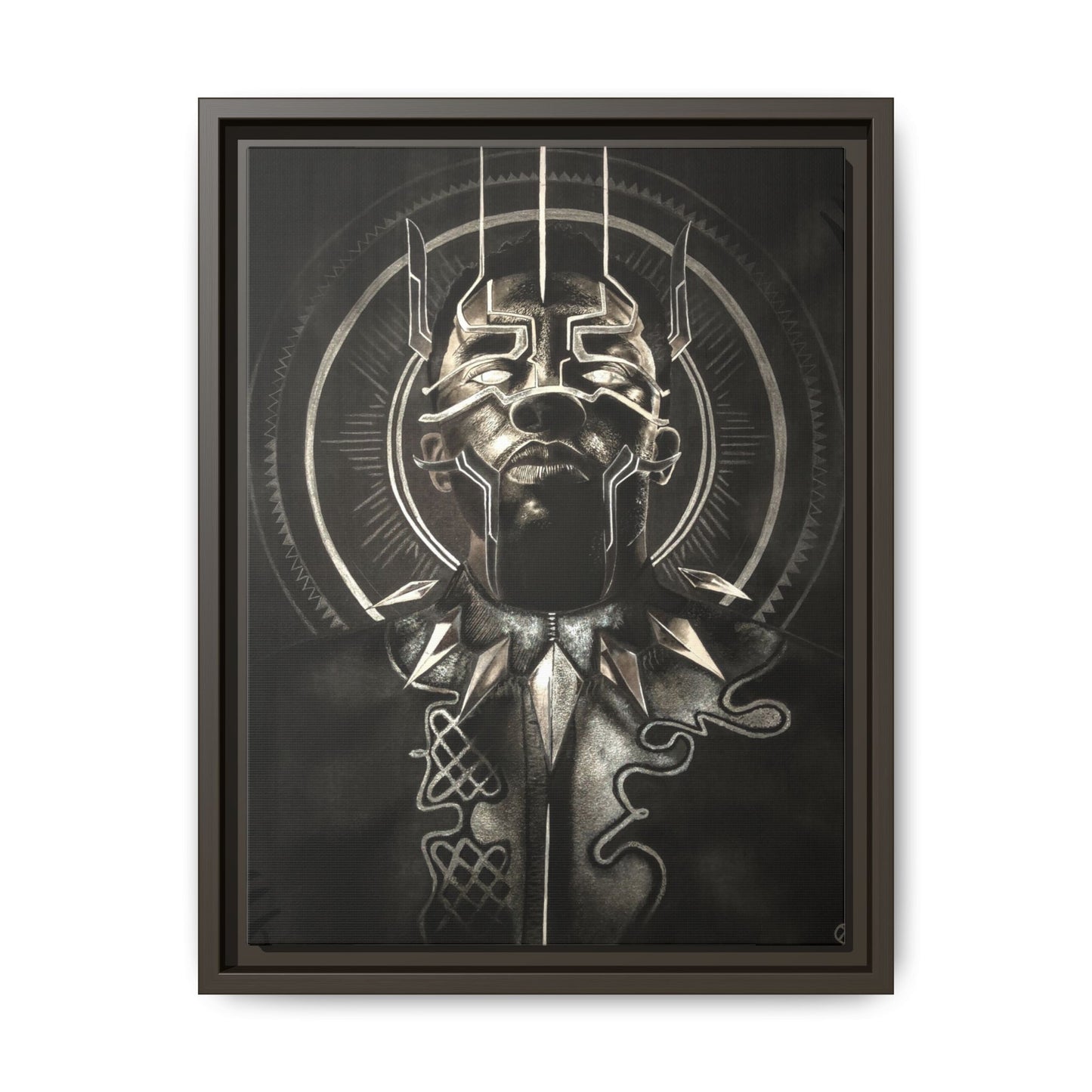 Matte Canvas, Framed (Multi-color)