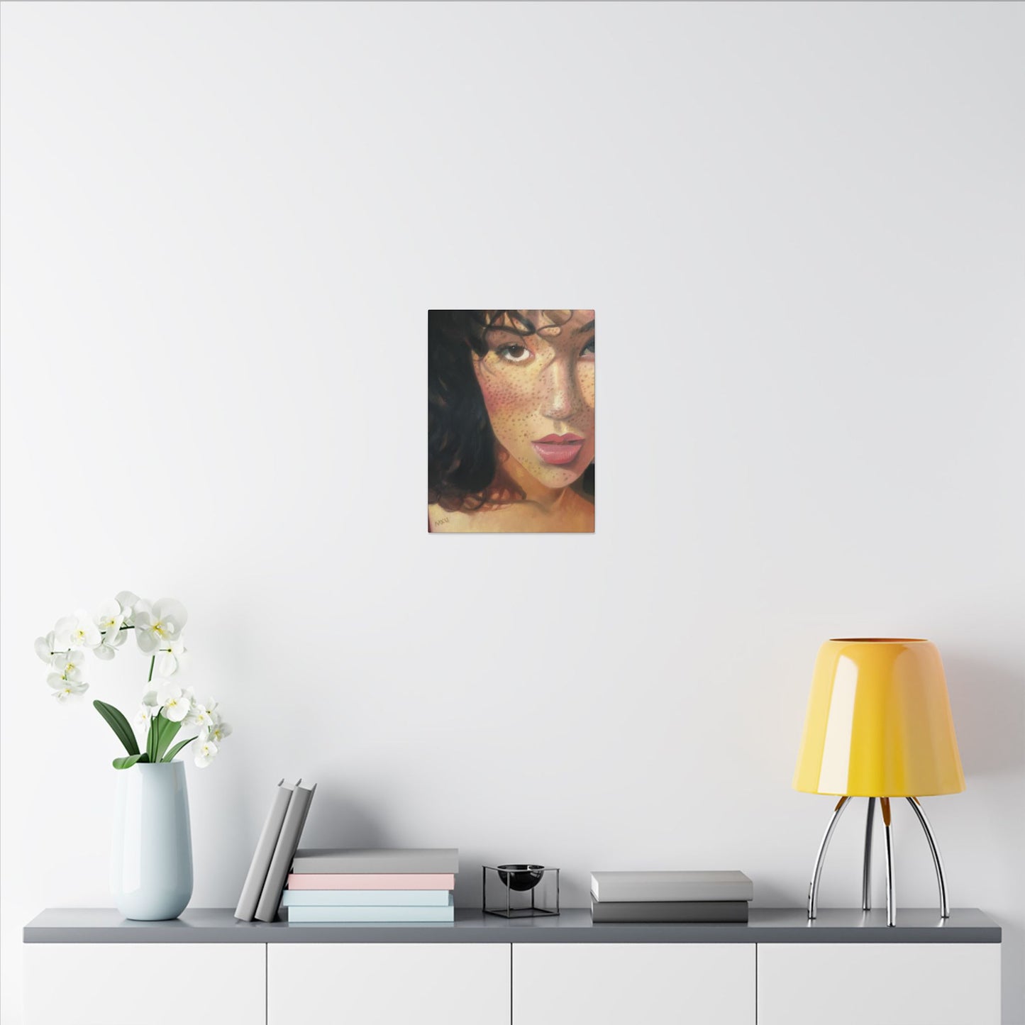 Canvas Wall Art - Beautiful Portrait, Home Décor, Gift for Her, Modern Artwork, Feminine Art