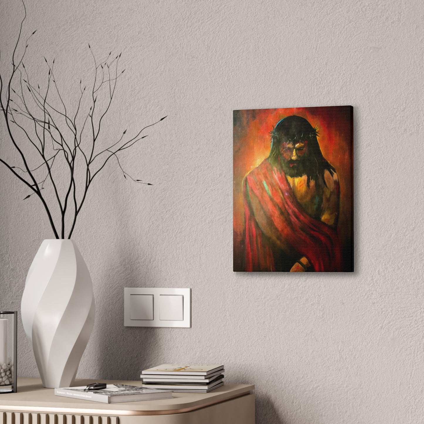 “KING of kings” Canvas Stretched, 0.75"