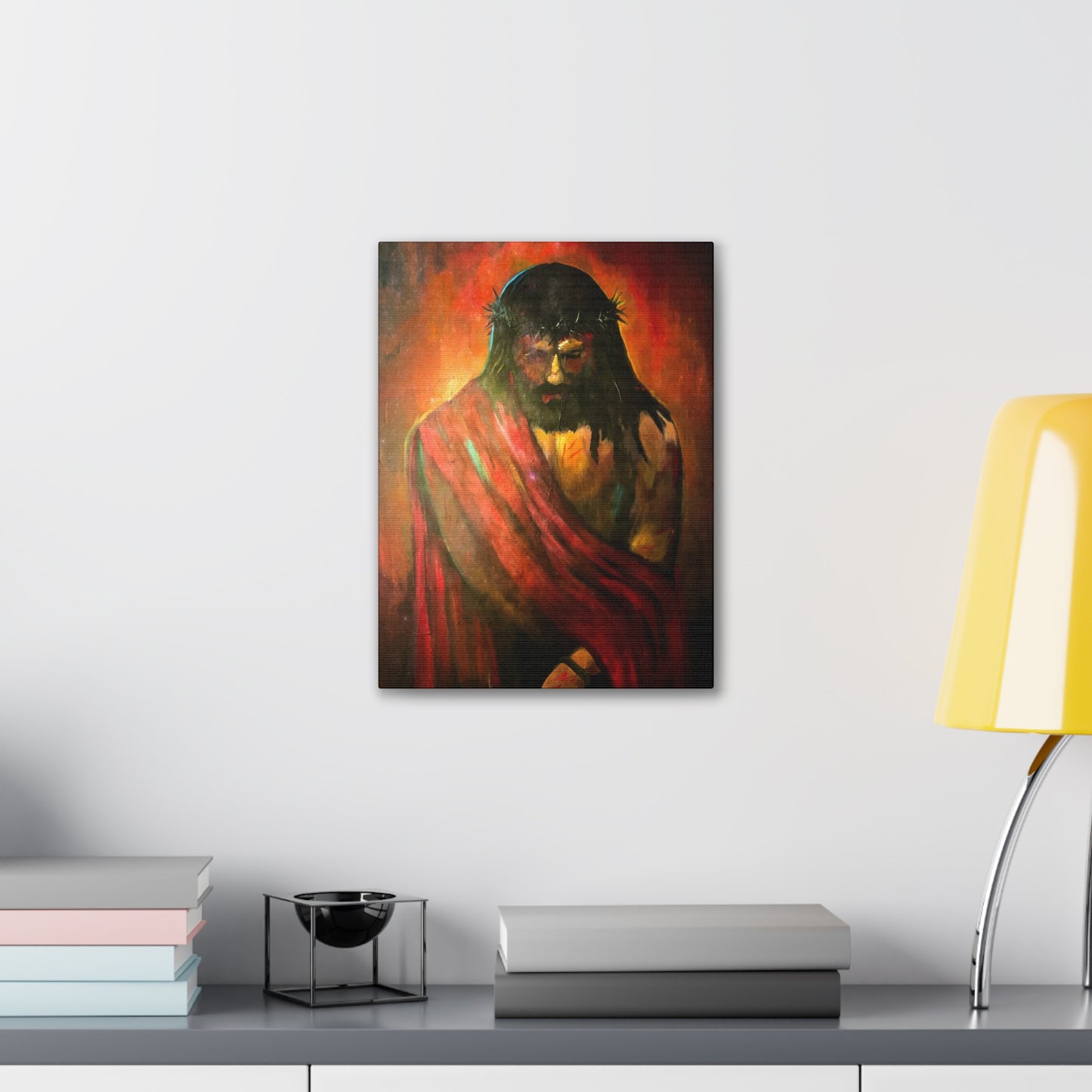 “KING of kings” Canvas Stretched, 0.75"