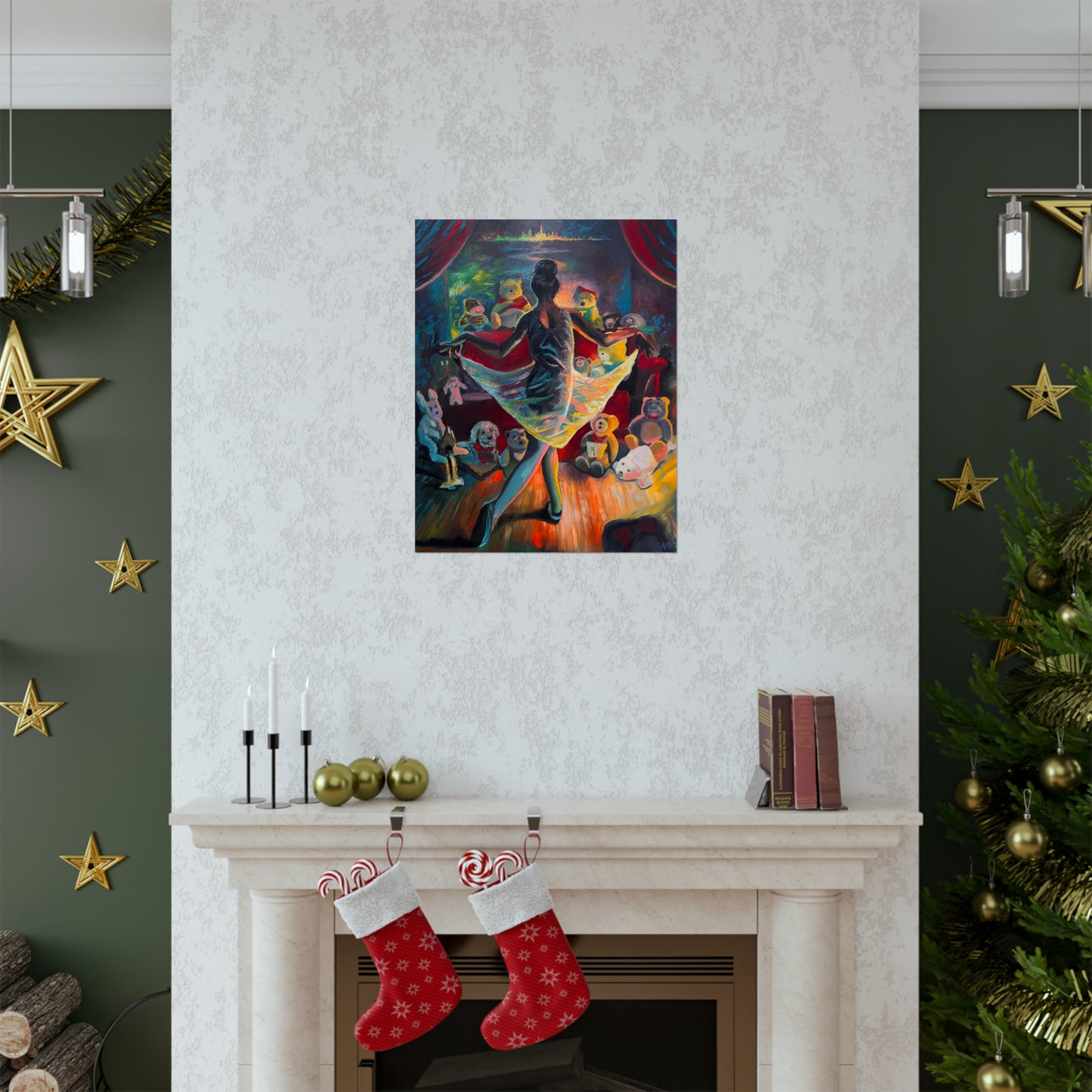 Ballerina Painting | Star of the Show | Matte Vertical Posters