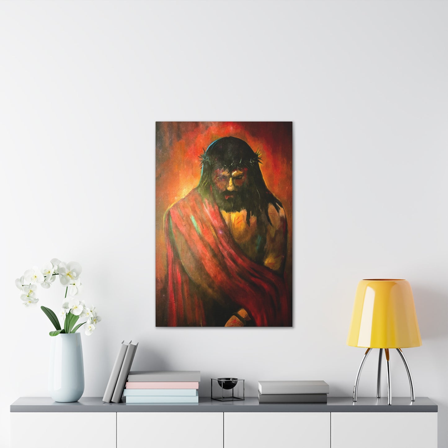 “KING of kings” Canvas Stretched, 0.75"