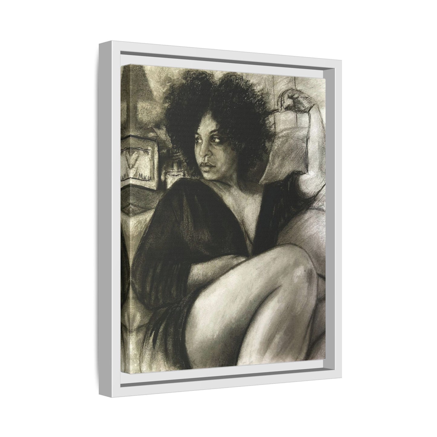Original Artwork Elegant woman on Canvas