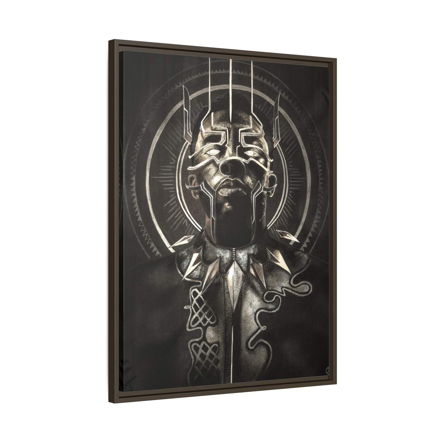 Matte Canvas, Framed (Multi-color)