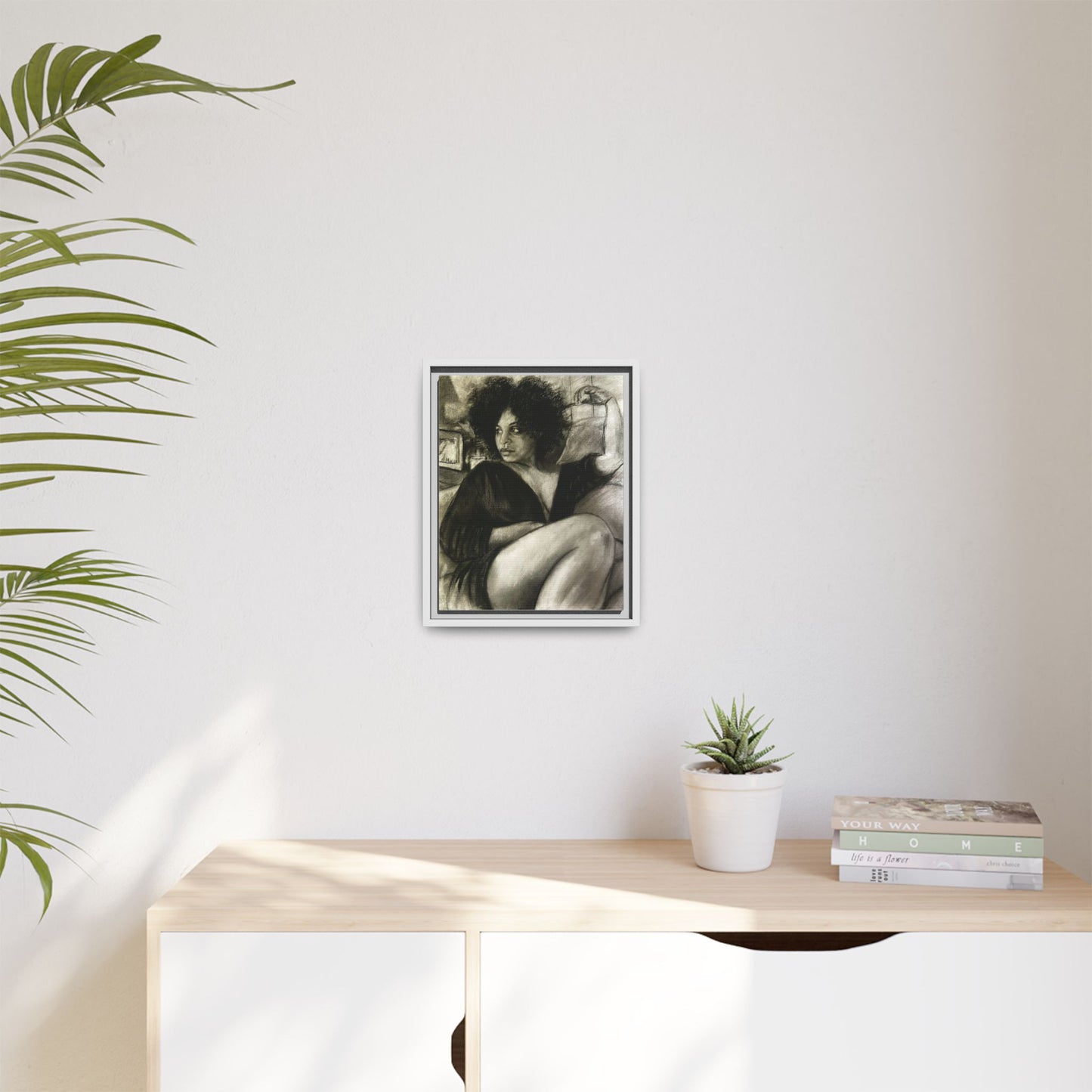 Original Artwork Elegant woman on Canvas