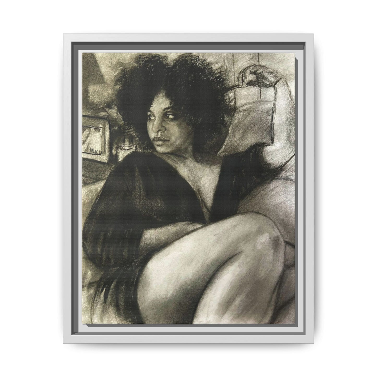 Original Artwork Elegant woman on Canvas