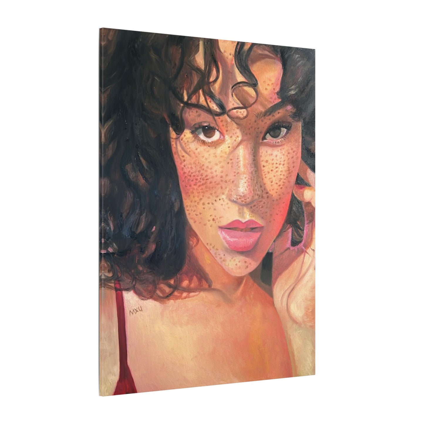 Canvas Wall Art - Beautiful Portrait, Home Décor, Gift for Her, Modern Artwork, Feminine Art