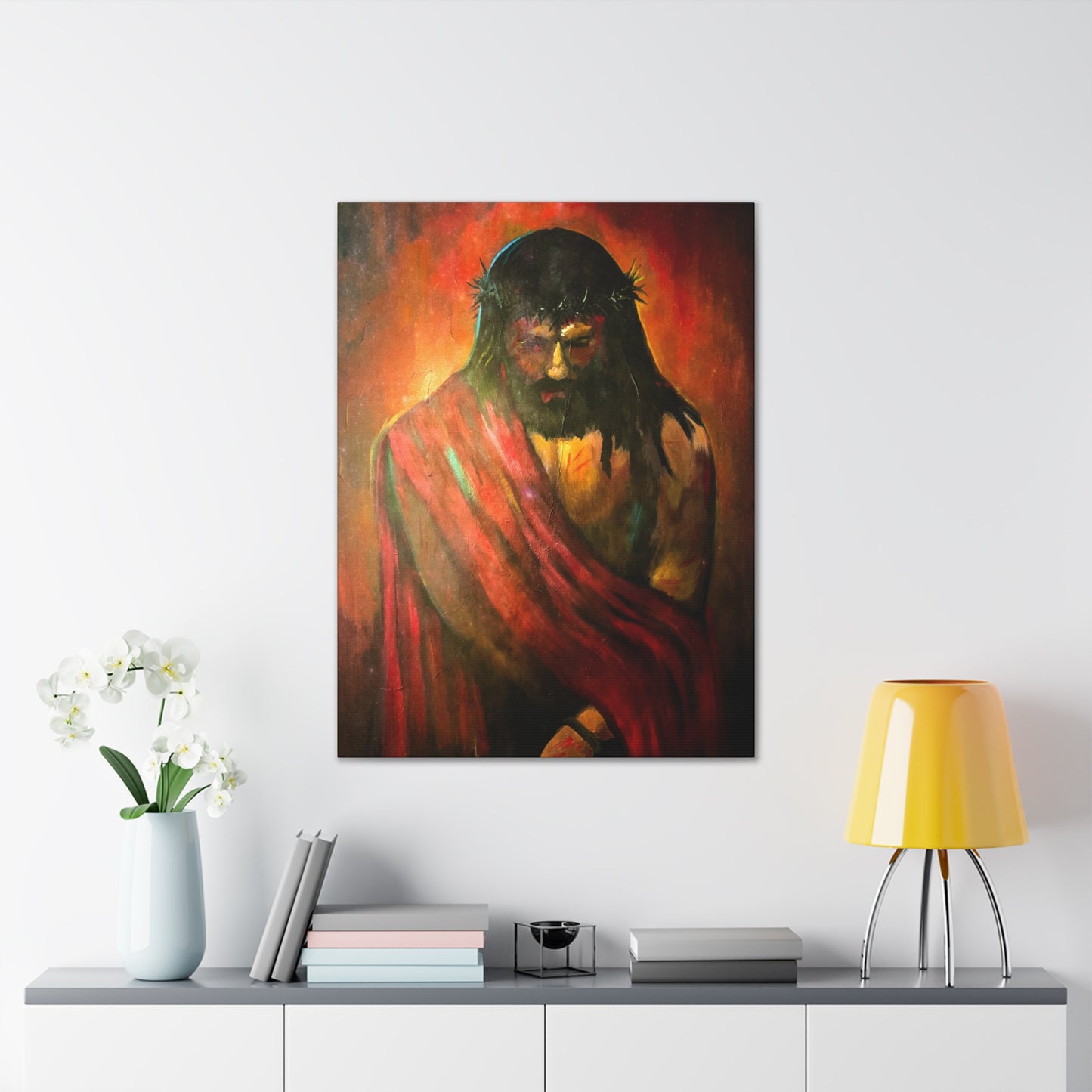 “KING of kings” Canvas Stretched, 0.75"