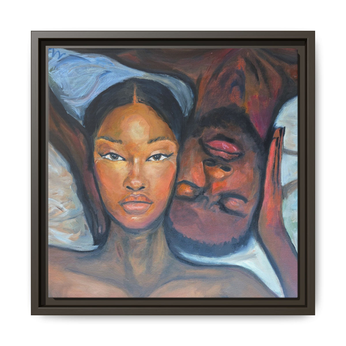 Matte Canvas, Framed (Multi-color)