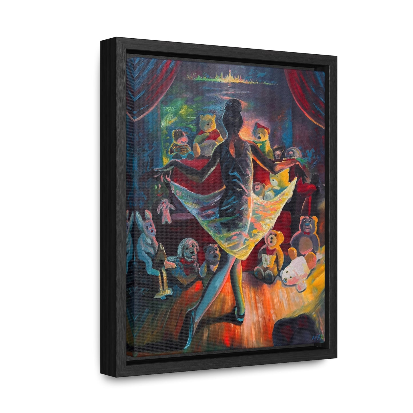 The Star of the Show | Fine Art Collectable | Framed Canvas Print