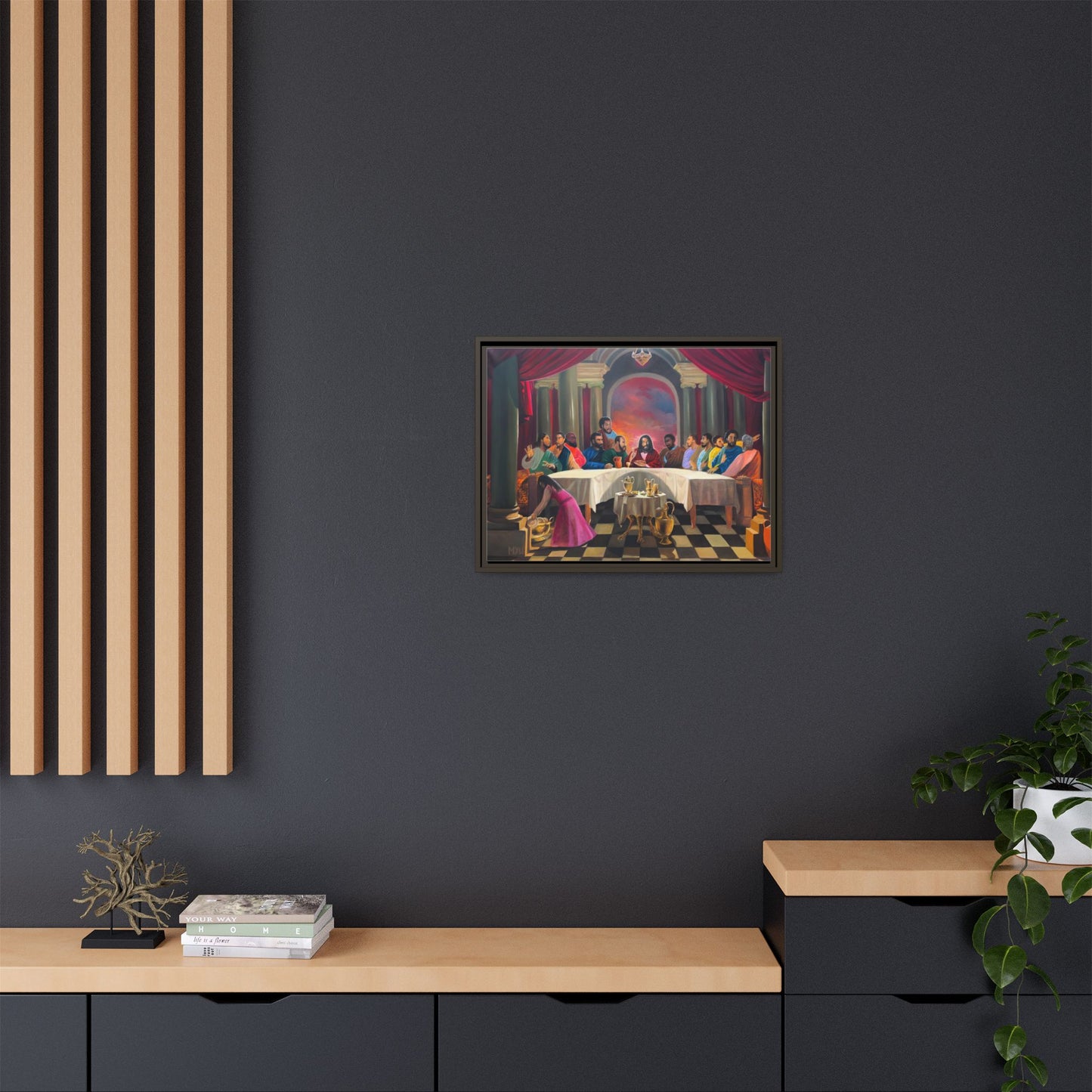 Last Supper Painting on Canvas print