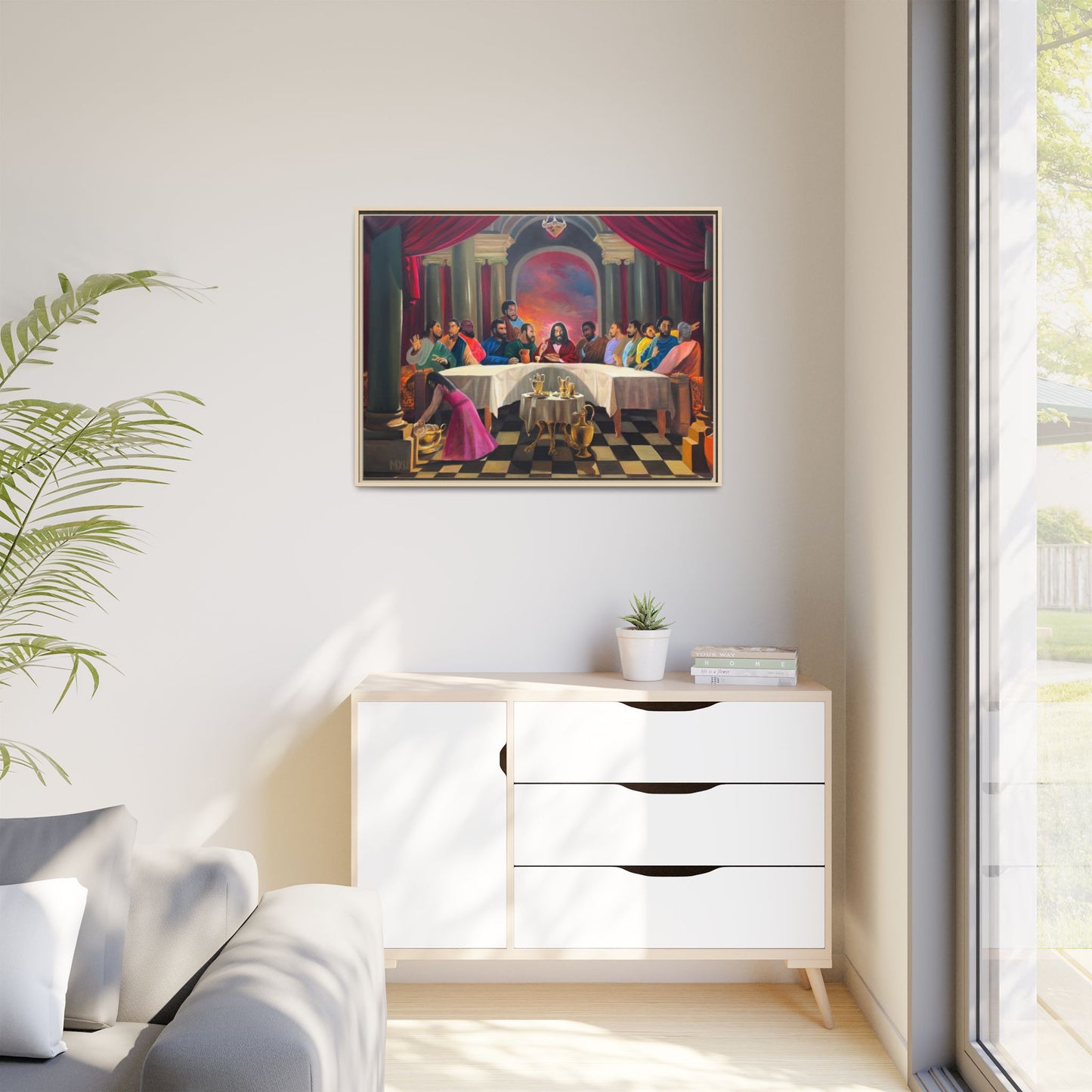 Last Supper Painting on Canvas print
